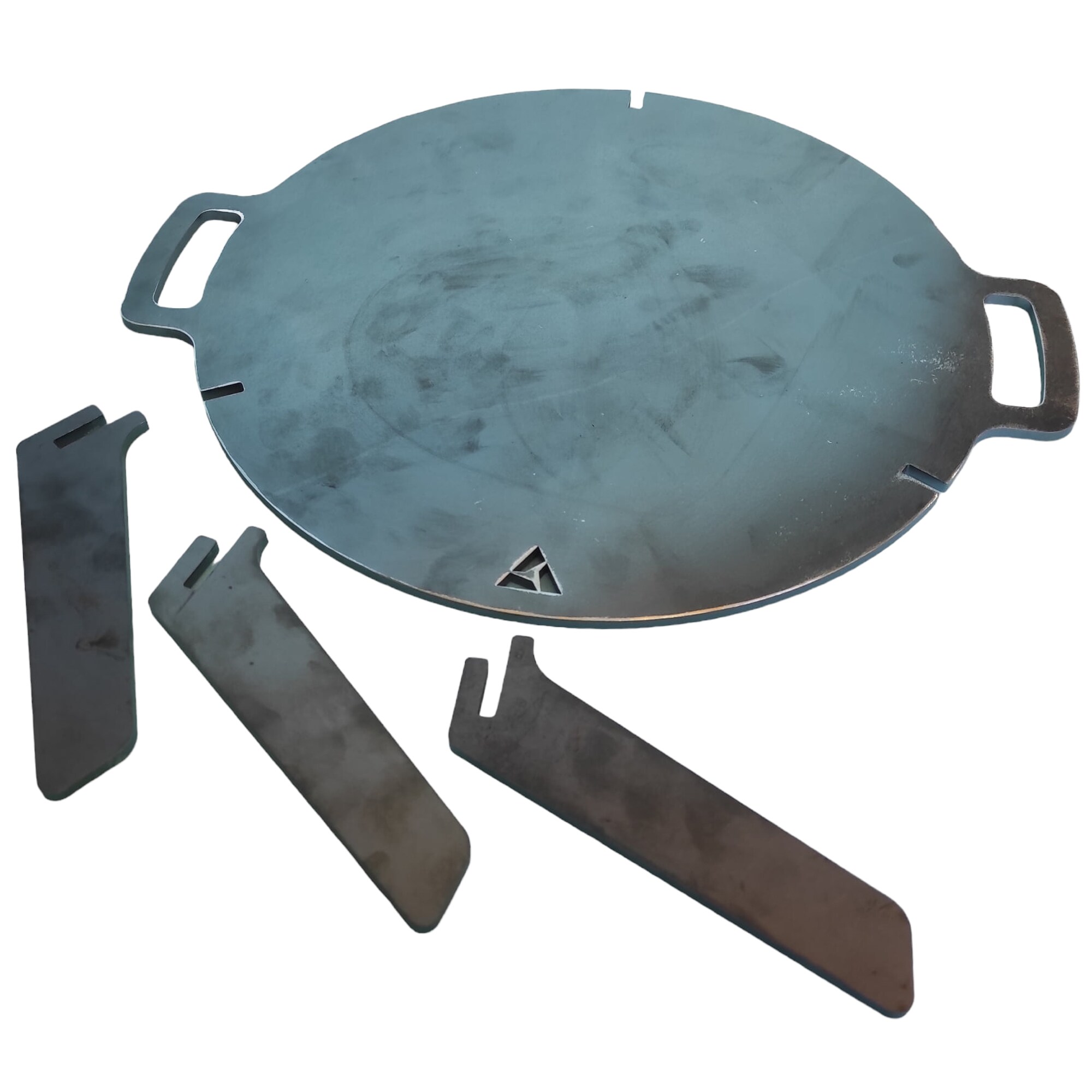 Piran Griddle Folding Campfire Grill Plate