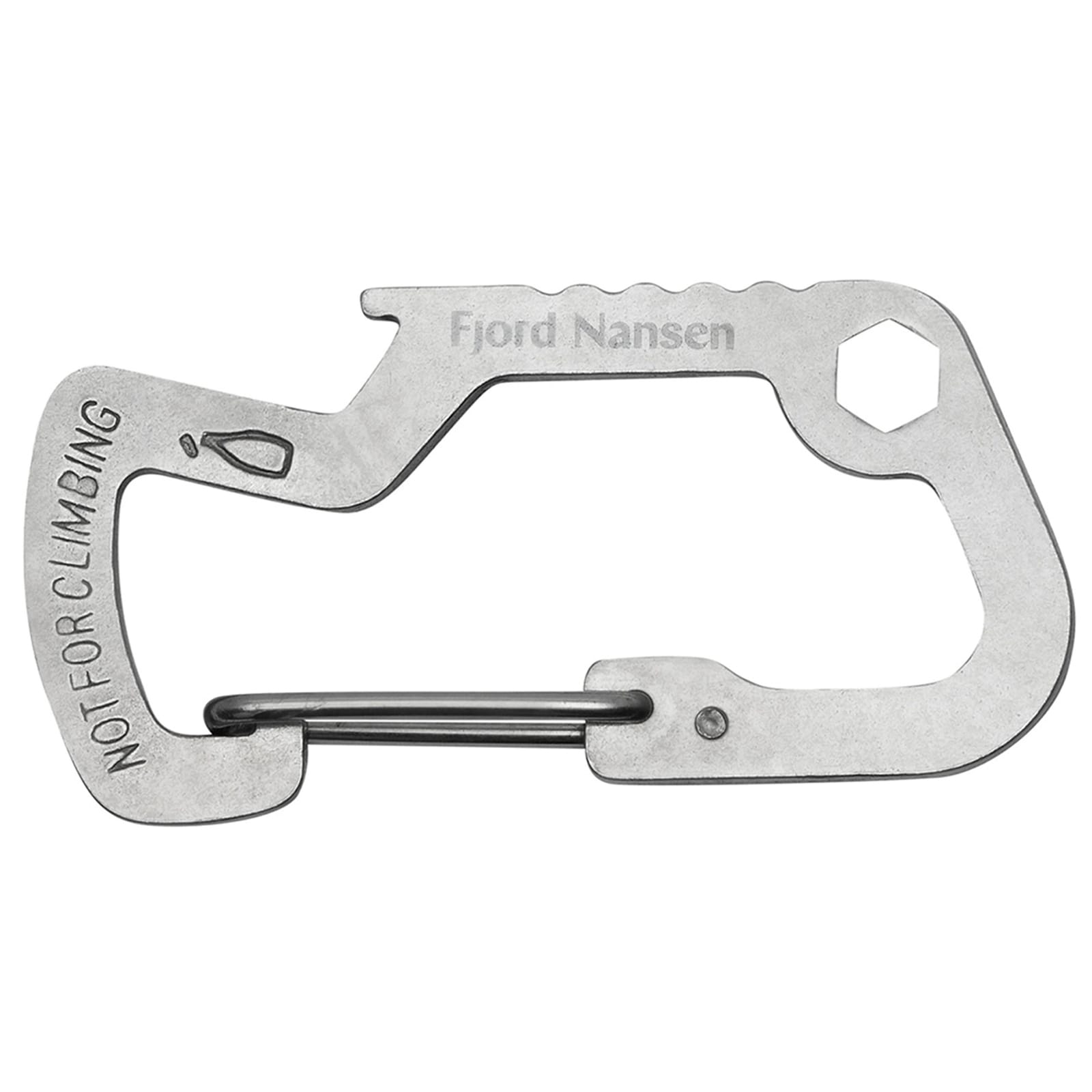 Fjord Nansen Hendig Carabiner - Silver