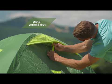 Husky Bird 3 Plus 3-Person Tent - Green