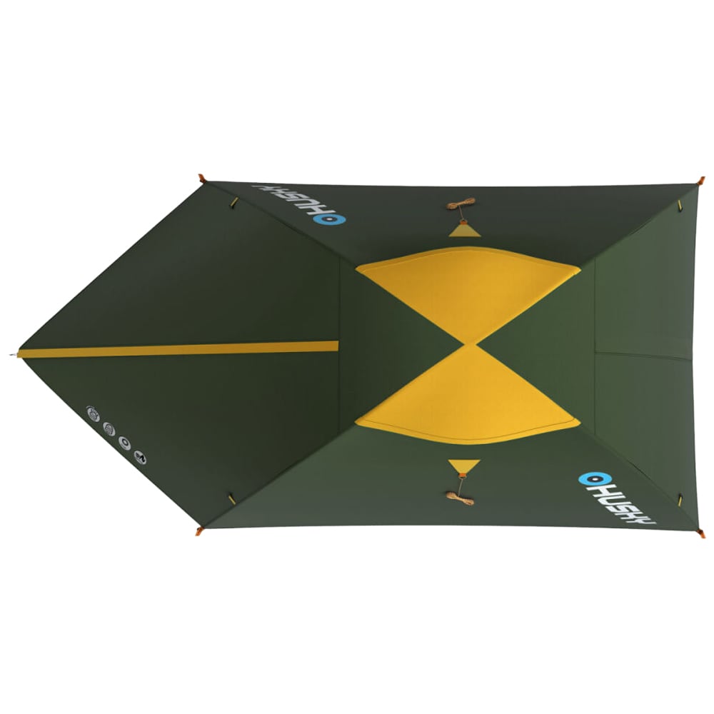 Husky Bizam 2 Classic 2-person tent - Green