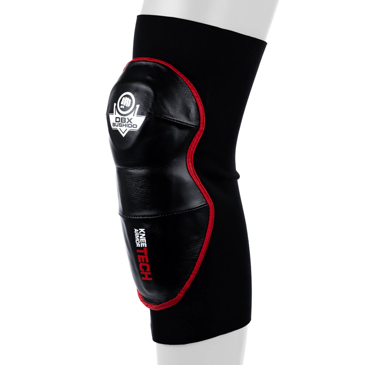 DBX Bushido Combat Knee Protectors DBX-KG - Black/Red