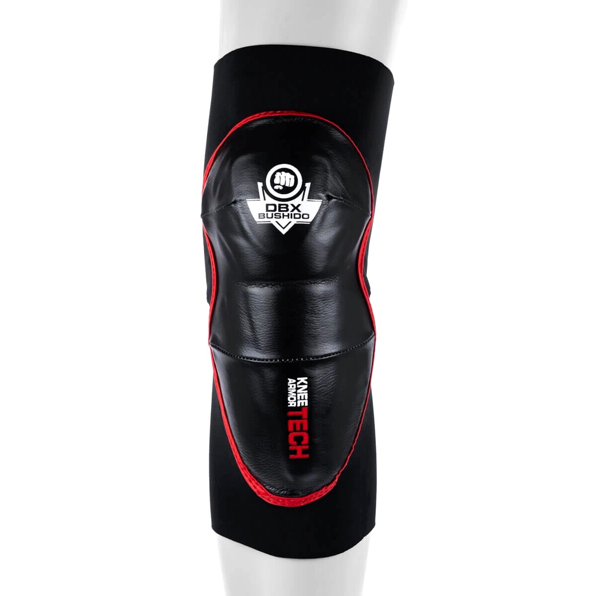 DBX Bushido Combat Knee Protectors DBX-KG - Black/Red