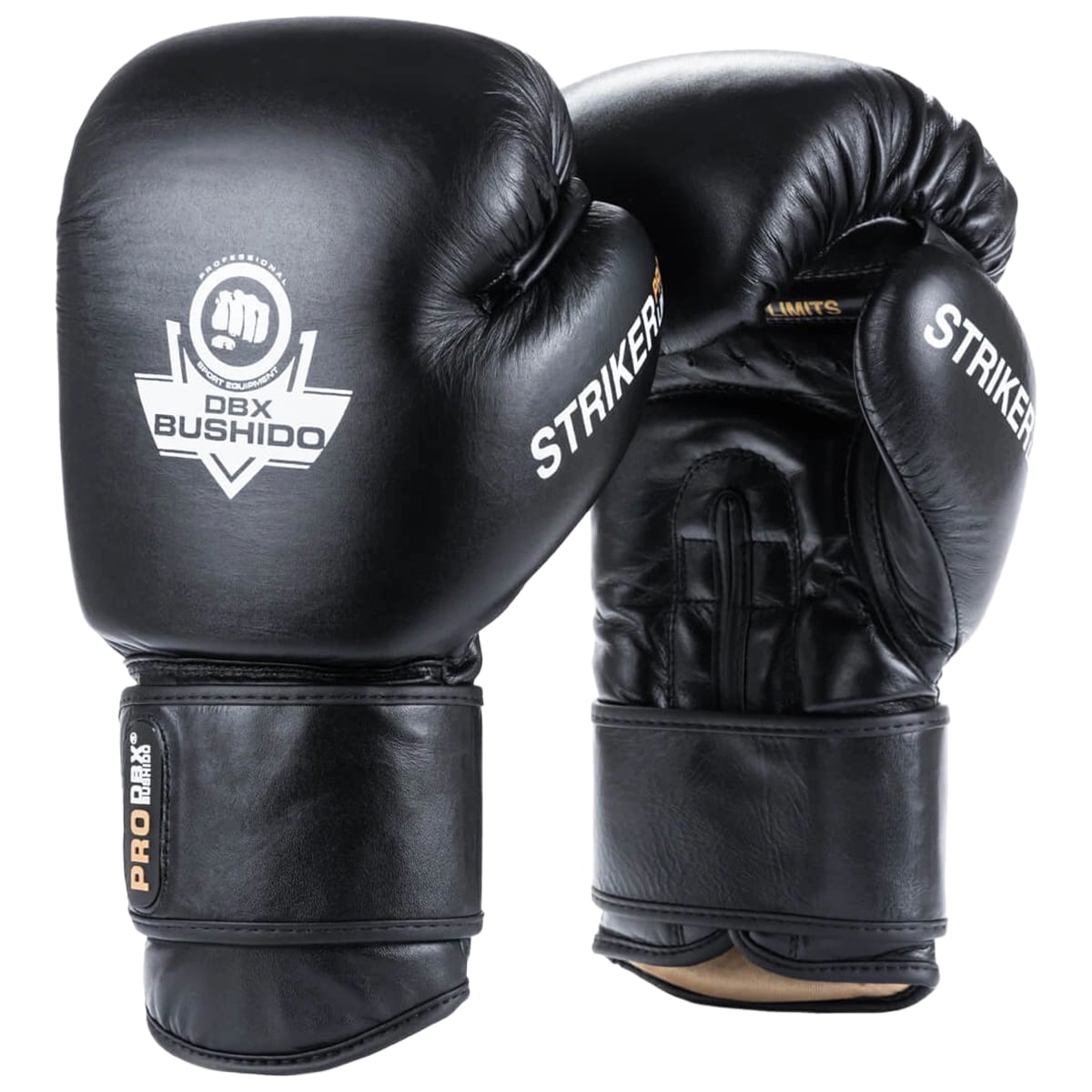 DBX Bushido Striker Boxing Gloves - Black