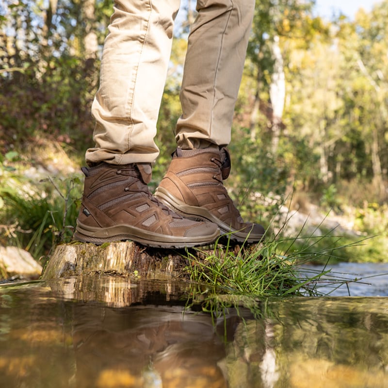 Haix Black Eagle Athletic 2.0 N GTX Mid Boots - Brown