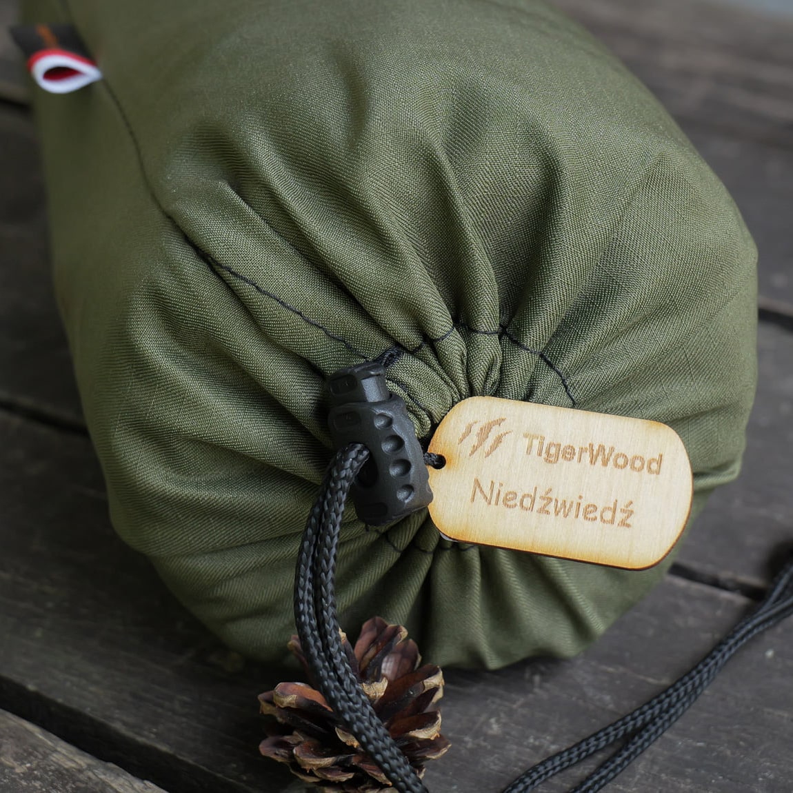 TigerWood Bear Hammock - Olive