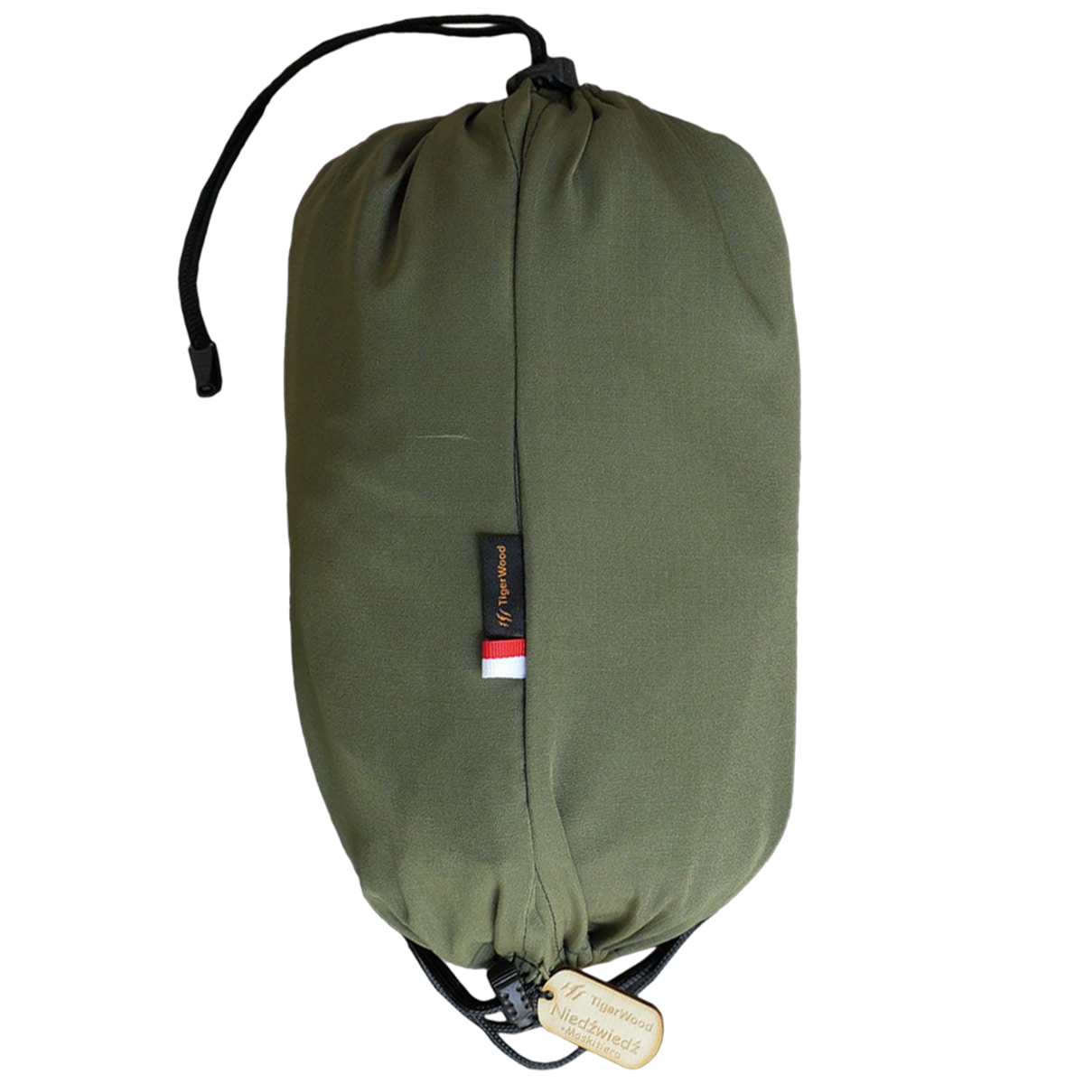 Camp hammock TigerWood Bear Olive - with mosquito net