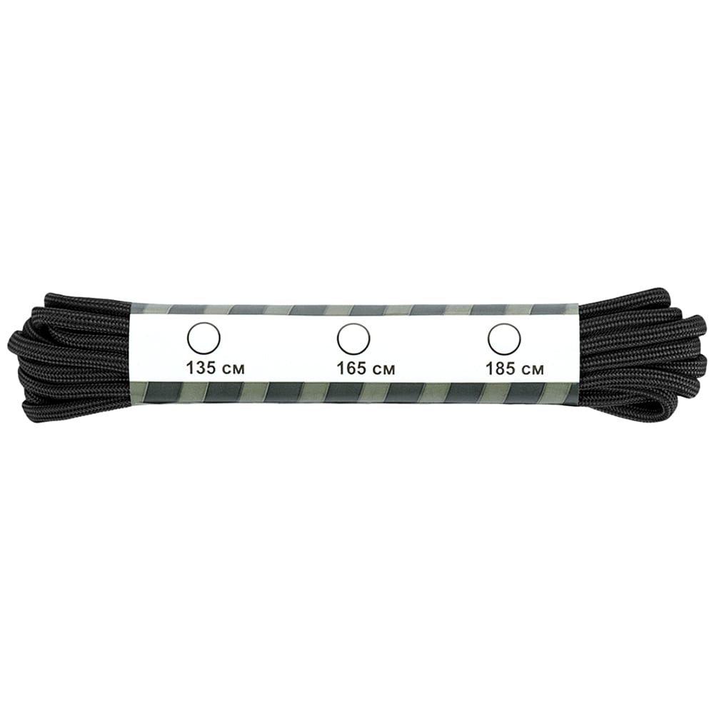 M-Tac Shoelaces 135 cm - Black