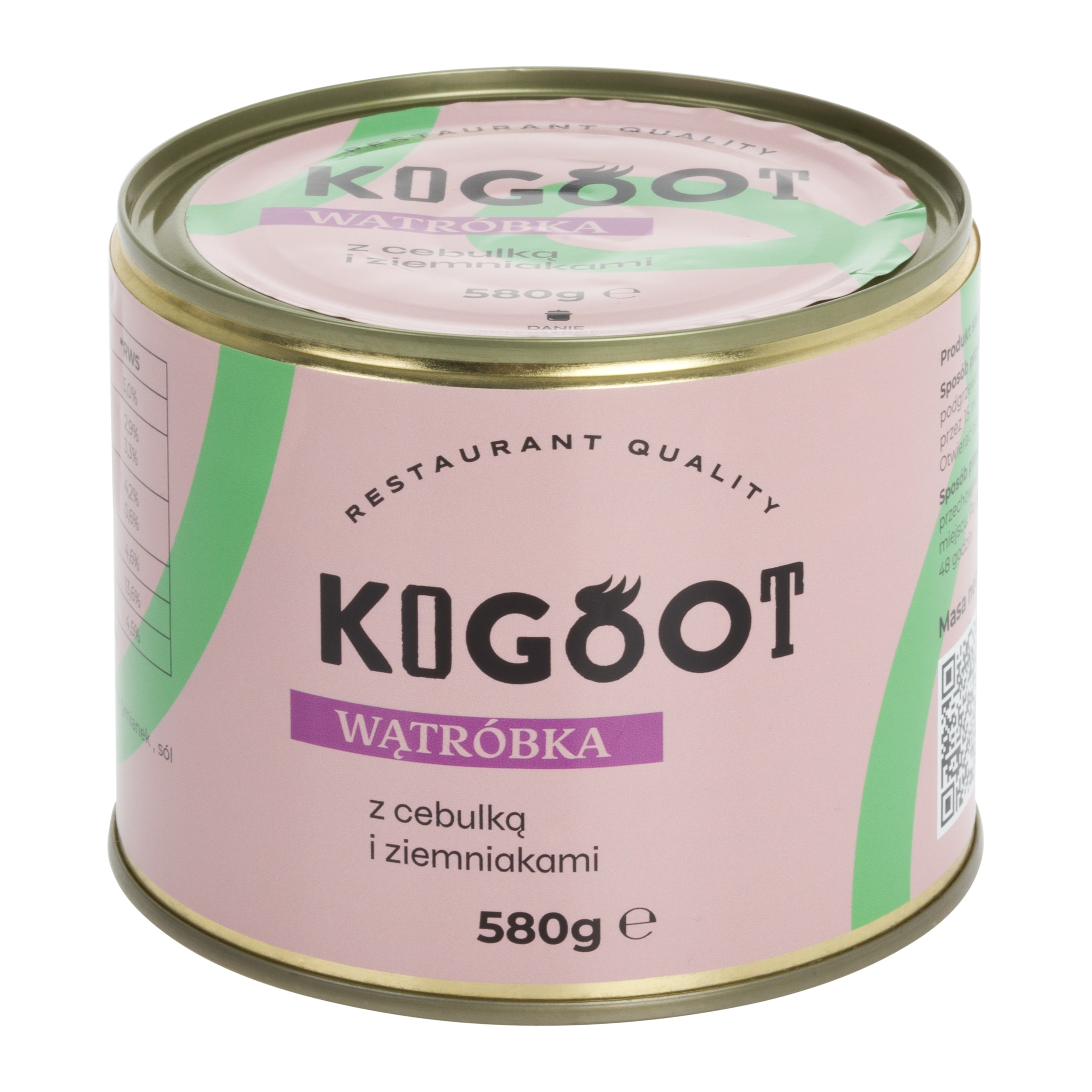 Kogoot Canned Food - Liver with onions and potatoes 580 g