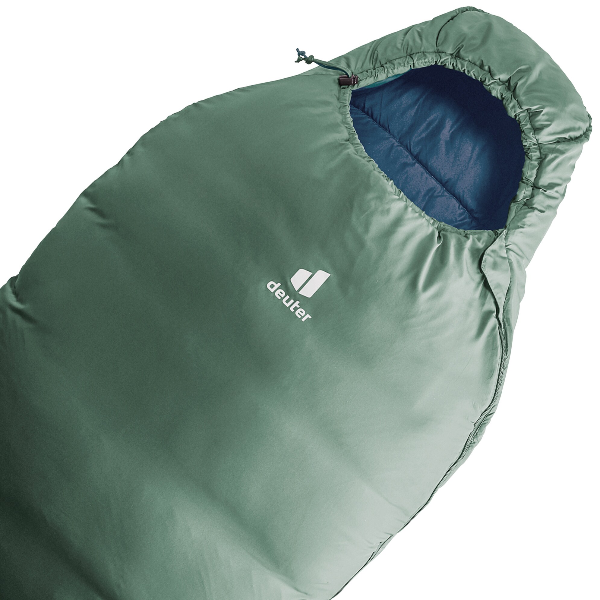 Deuter Orbit 0 Extra Long Sleeping Bag - Ivy/Ink