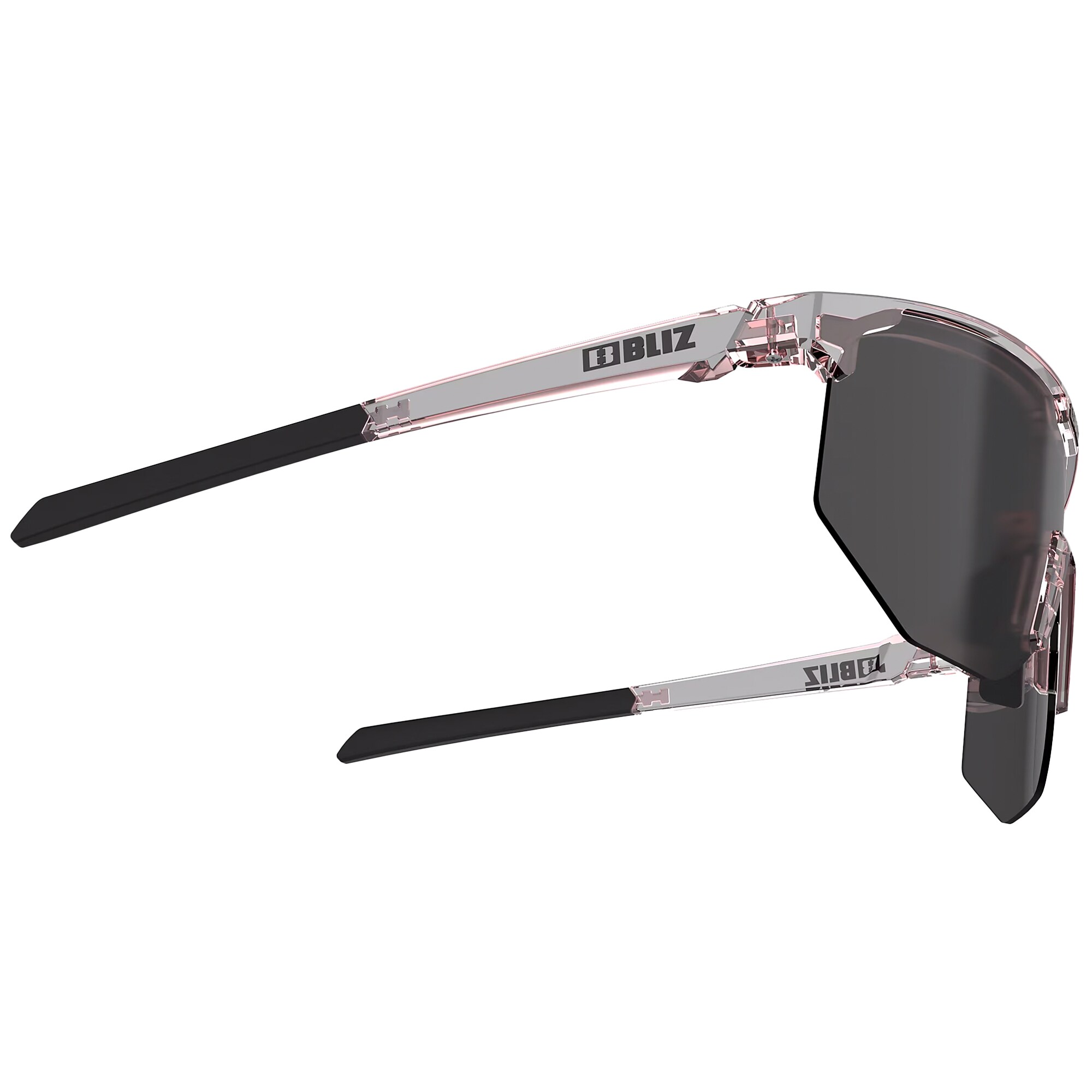 Bliz Hero Small sunglasses - Transparent Rose/Smoke