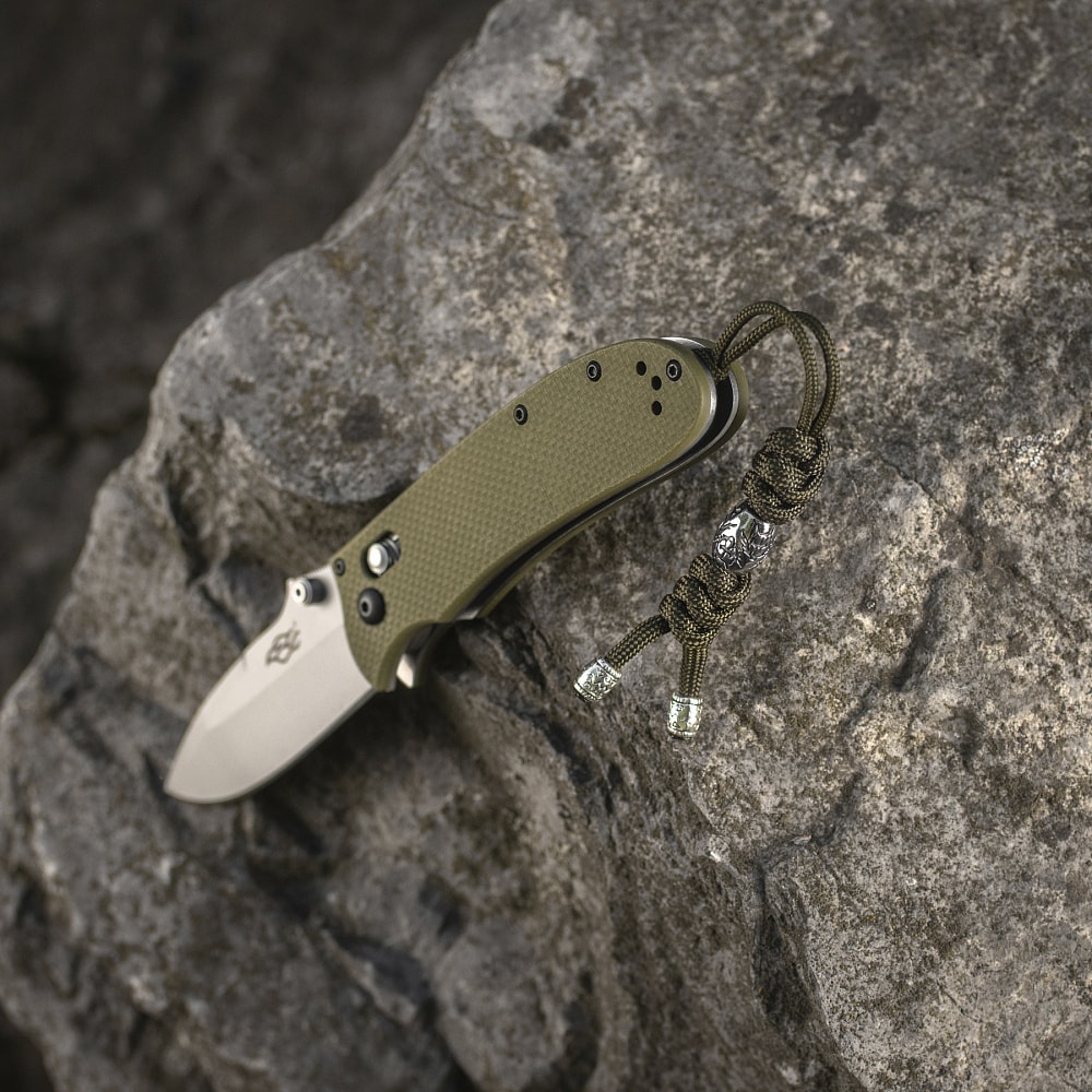 M-Tac Zeus Stainless Steel Knife Lanyard - Olive