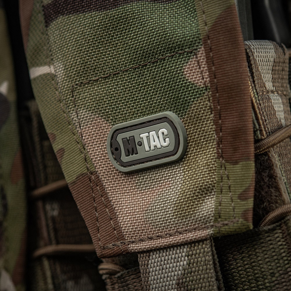 M-Tac Double pouch with flap for large magazines - MultiCam