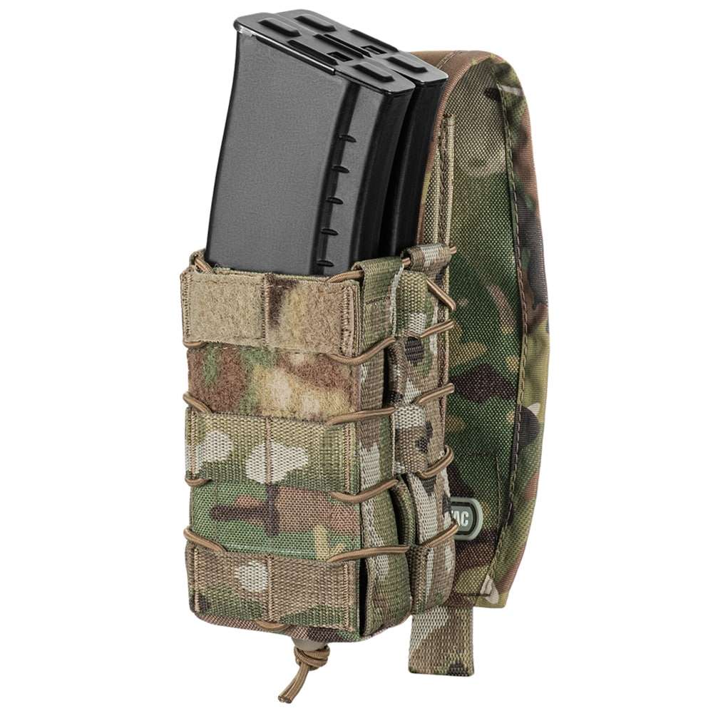 M-Tac Double pouch with flap for large magazines - MultiCam
