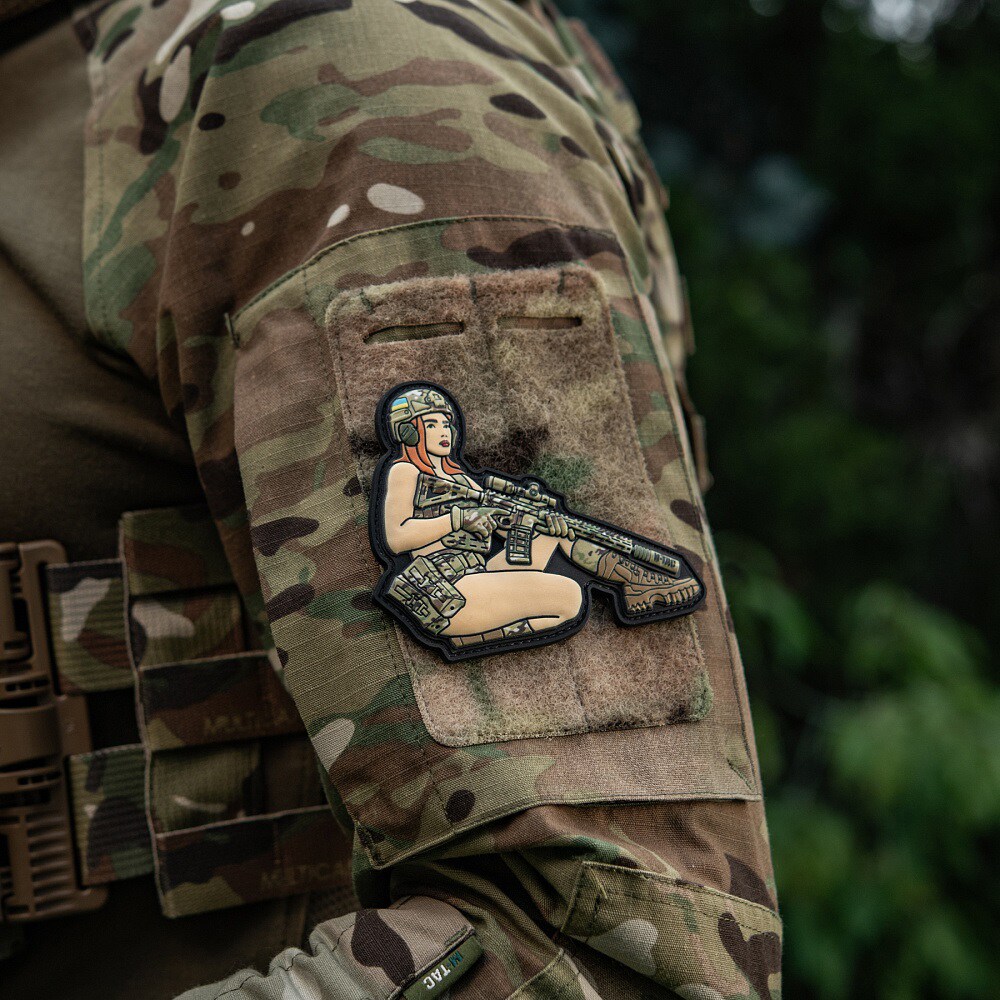 M-Tac Tactical Girl No.2 patch - MultiCam