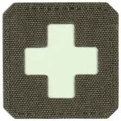 M-Tac Medic Cross Laser Cut fluorescent medical patch - Ranger Green/GID