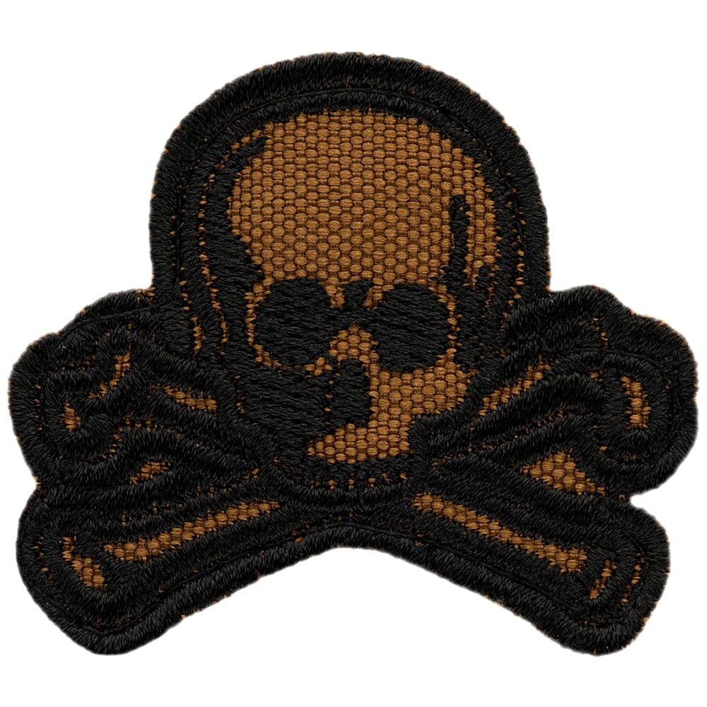 M-Tac Old Skull patch - Coyote/Black