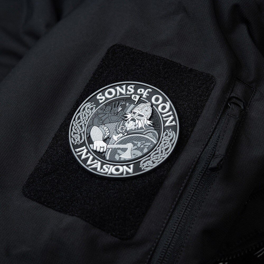 M-Tac Sons of Odin 3D PVC patch - Black/Grey