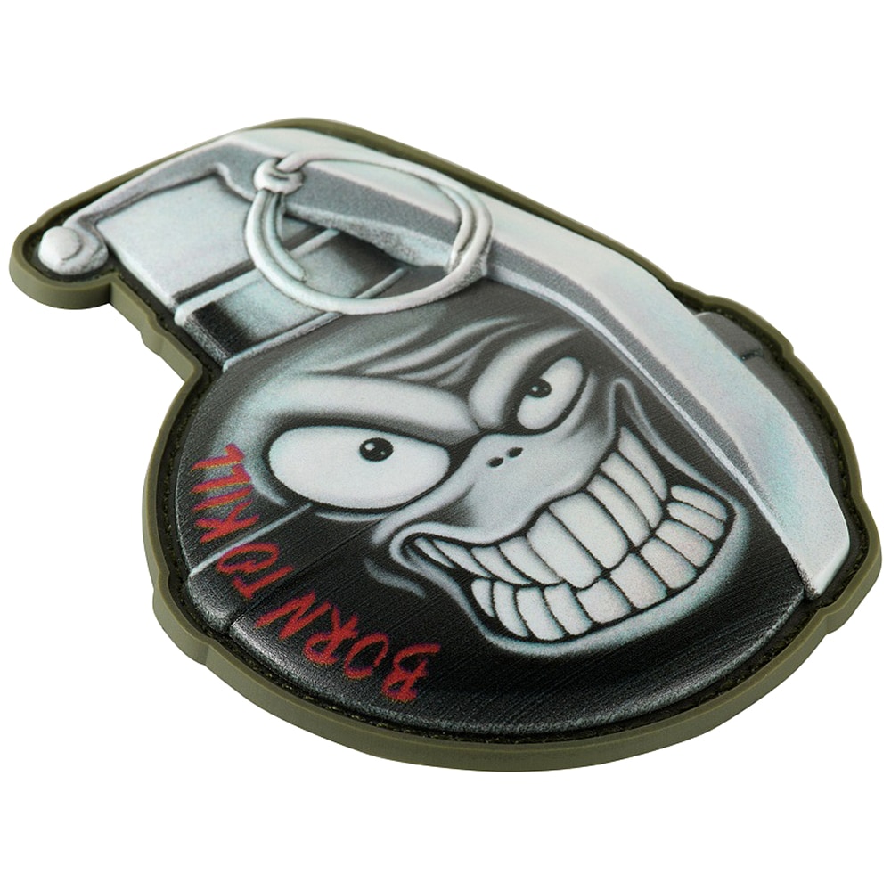 M-Tac Born To Kill M67 3D PVC patch - Black