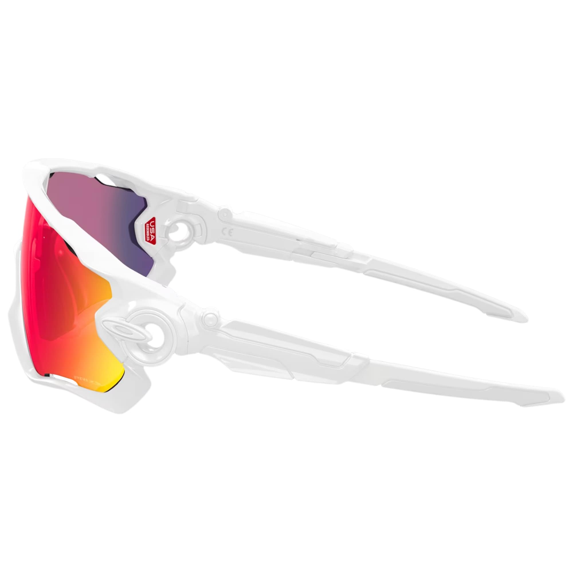 Oakley Jawbreaker sunglasses - Polished White/Prizm Road