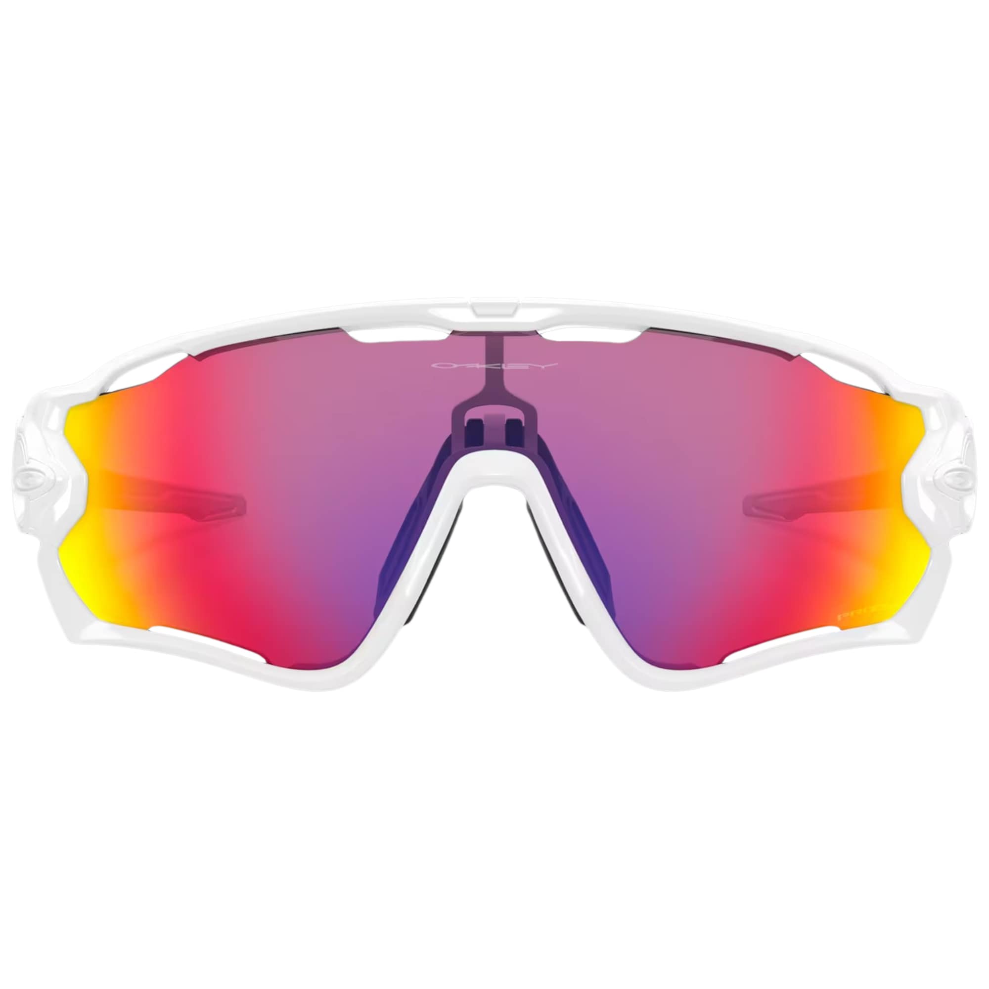 Oakley Jawbreaker sunglasses - Polished White/Prizm Road