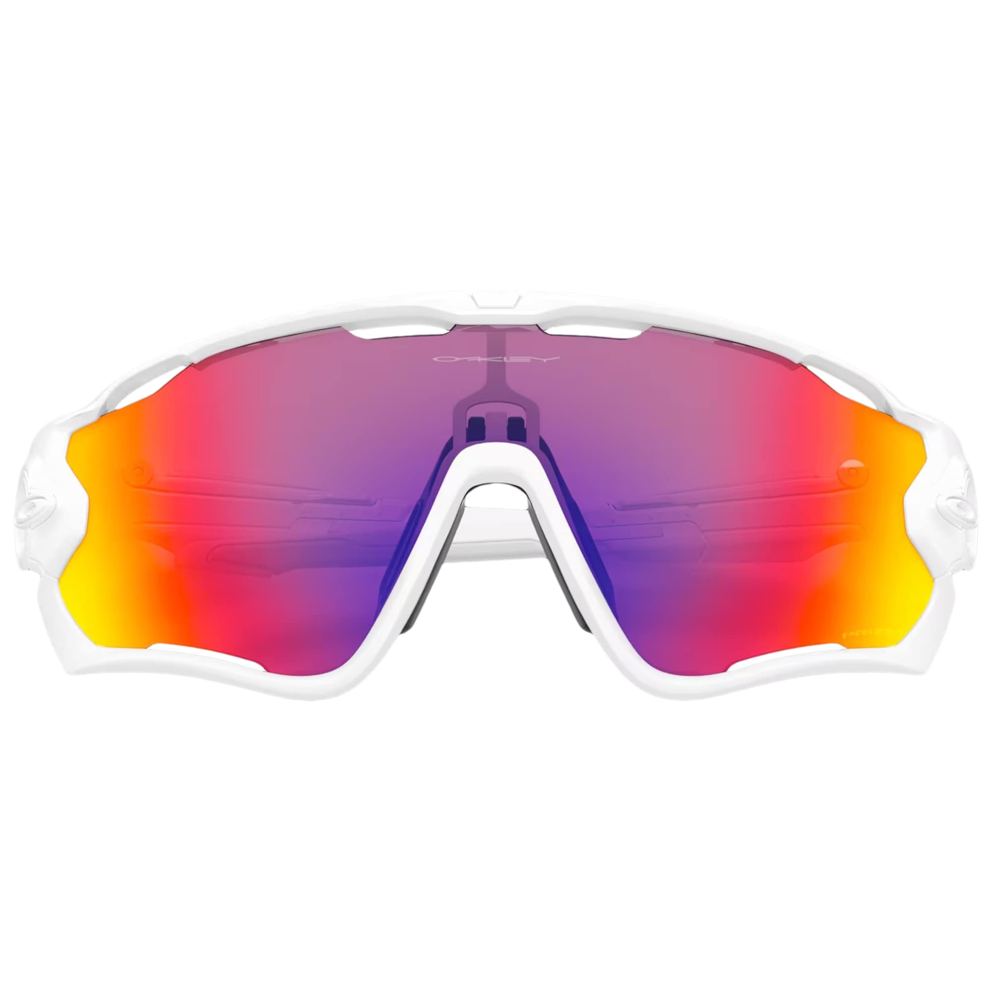 Oakley Jawbreaker sunglasses - Polished White/Prizm Road