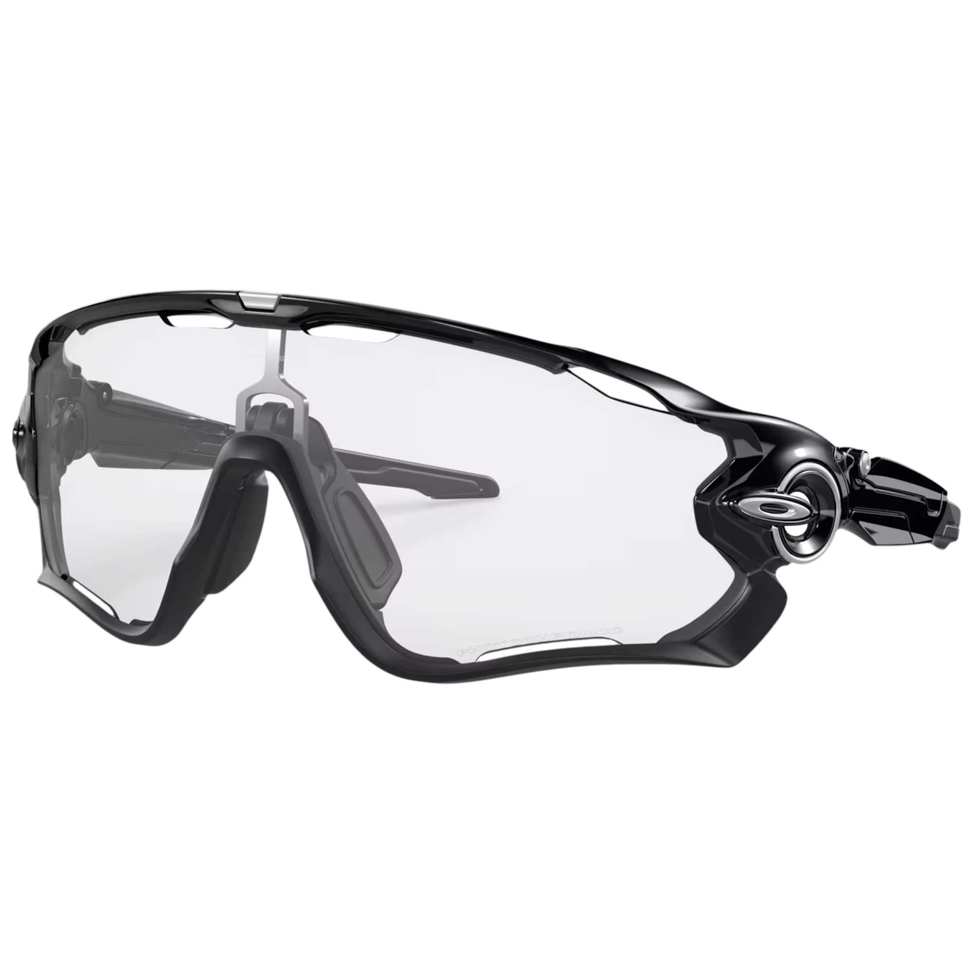 Oakley Jawbreaker Sunglasses - Polished Black/Prizm Clear to Black Iridium Photochromic