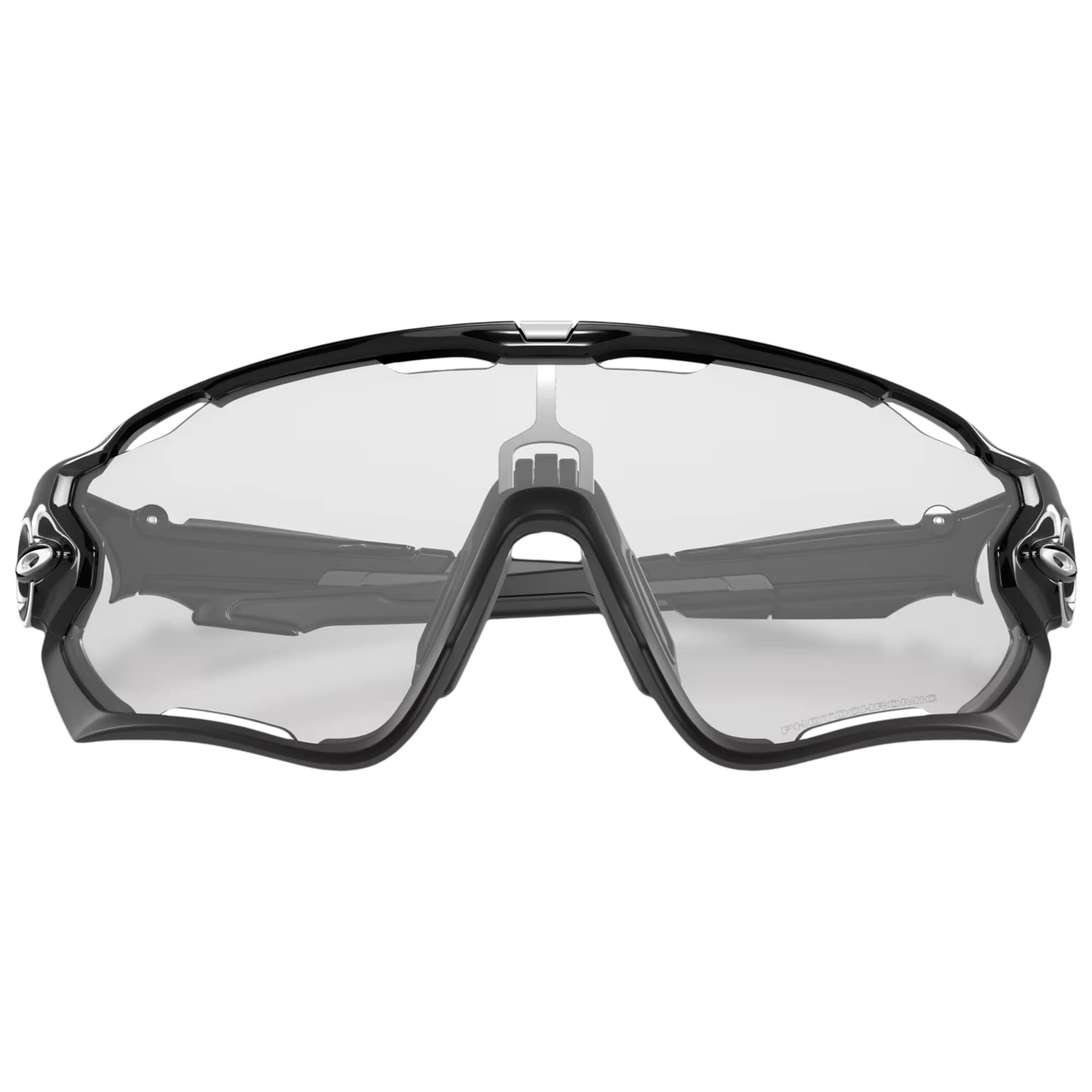 Oakley Jawbreaker Sunglasses - Polished Black/Prizm Clear to Black Iridium Photochromic