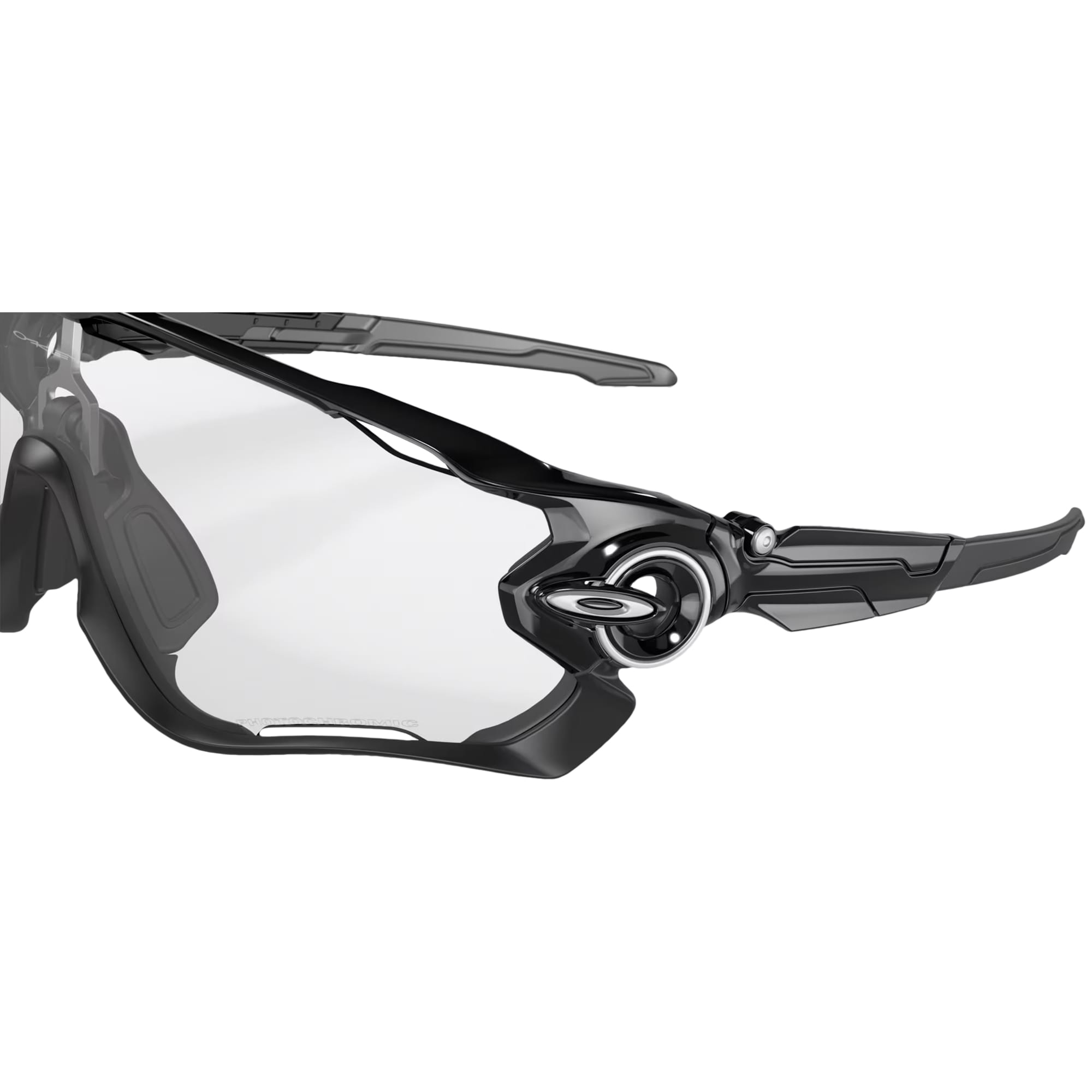 Oakley Jawbreaker Sunglasses - Polished Black/Prizm Clear to Black Iridium Photochromic