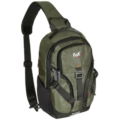 MFH Fox Outdoor Travel Sling Shoulder Bag - Olive