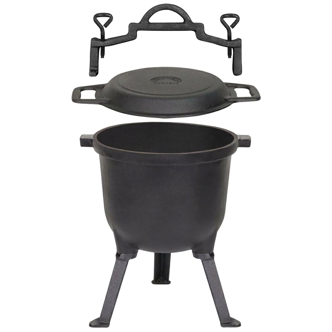 Rossner Cast Iron Kettle 2in1 11 l