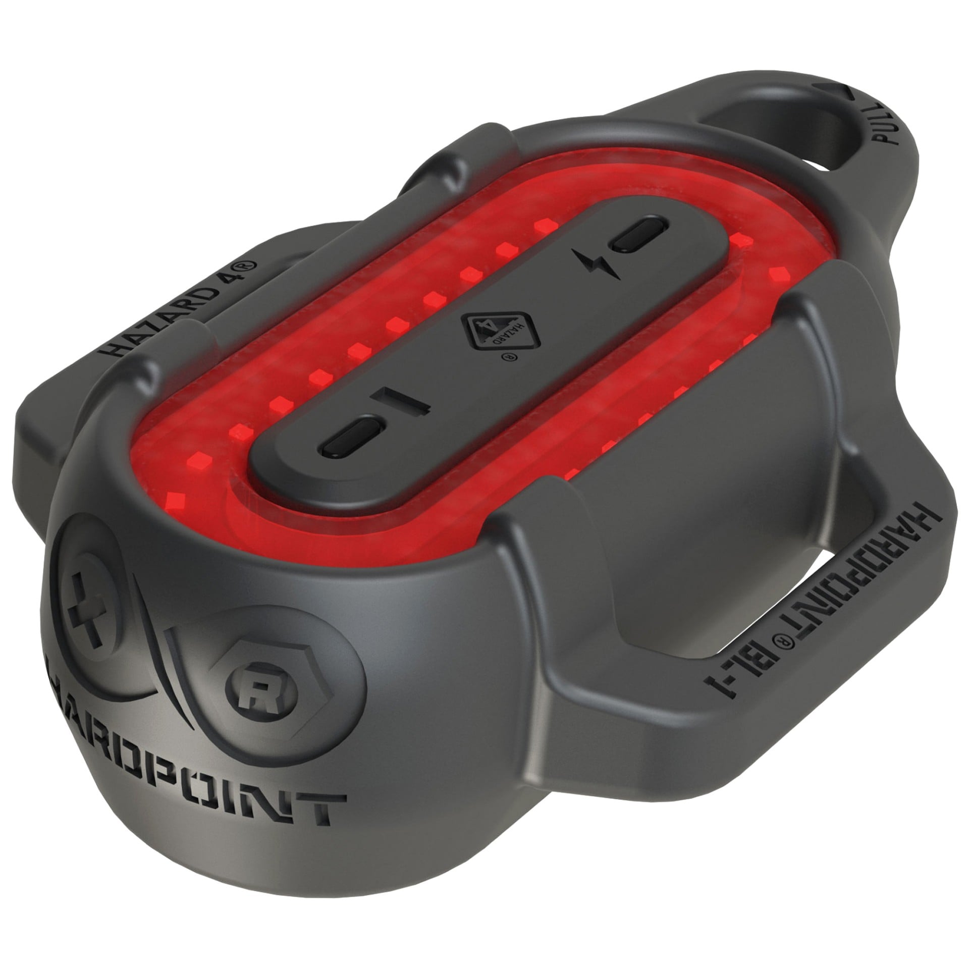 Hazard 4 Beacon Light Kit-B Red - 100 lumen