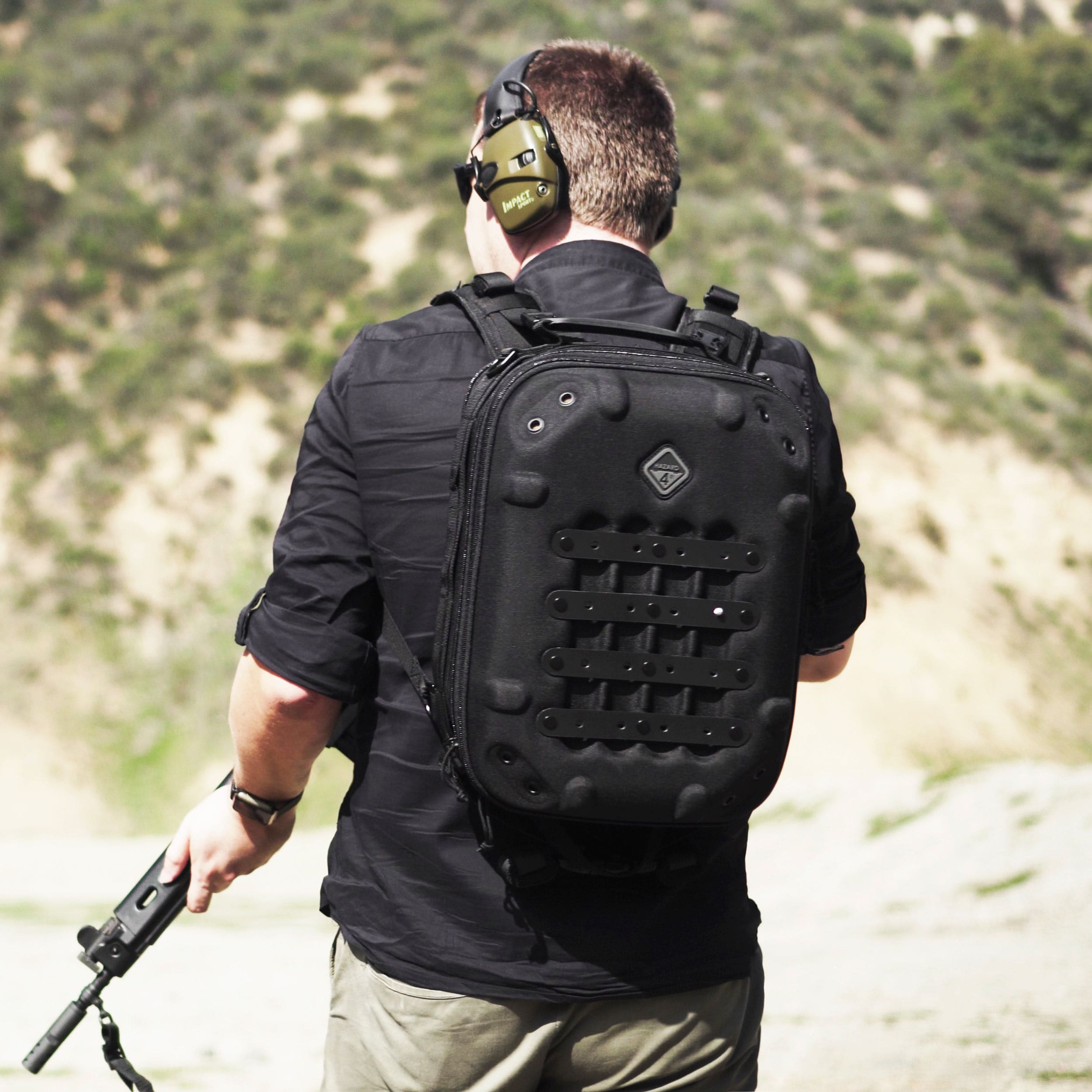 Hazard 4 Grill Hard MOLLE Photo Backpack 21.6 l - Black