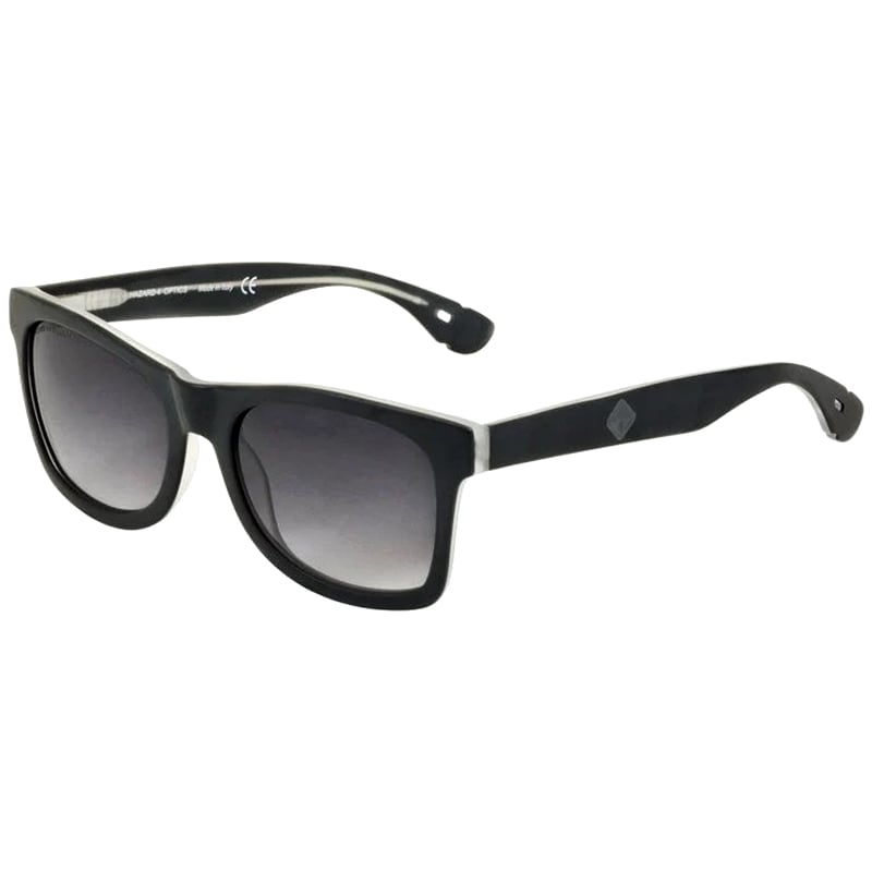 Hazard 4 Flechett Horn-Rimmed Regular Sunglasses - Black