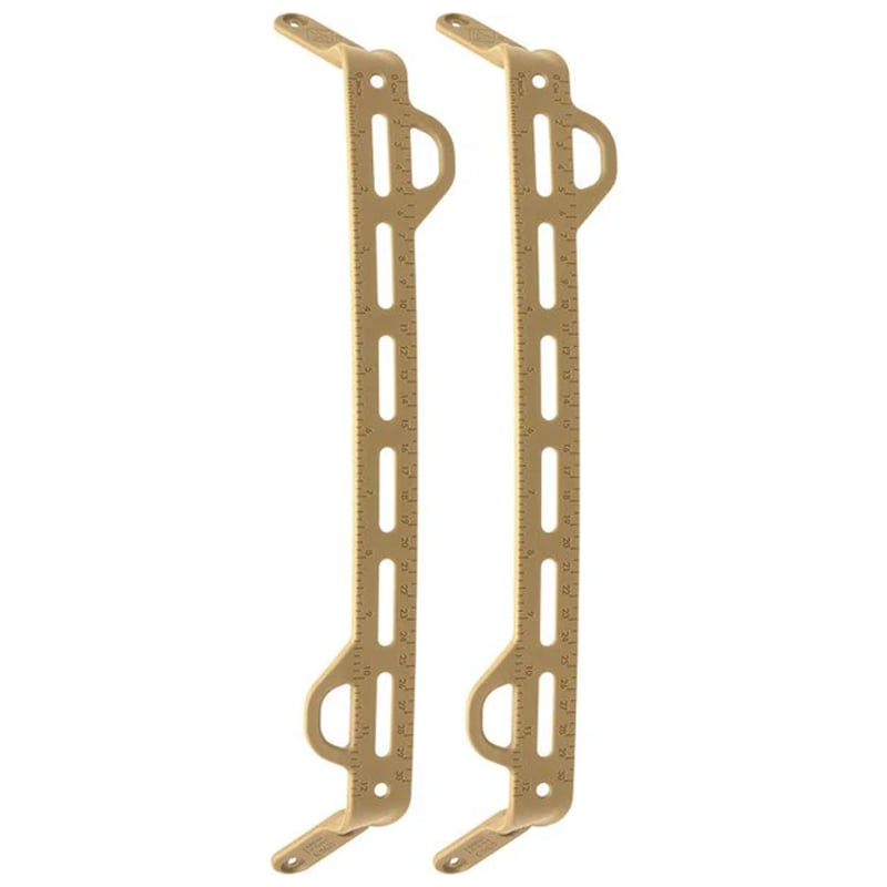 Hazard 4 HardPoint Gear Rails - Coyote