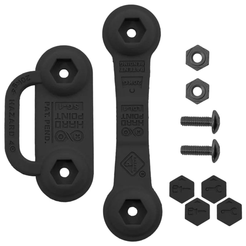 Hazard 4 Mount set for HardPoint accessories - Black