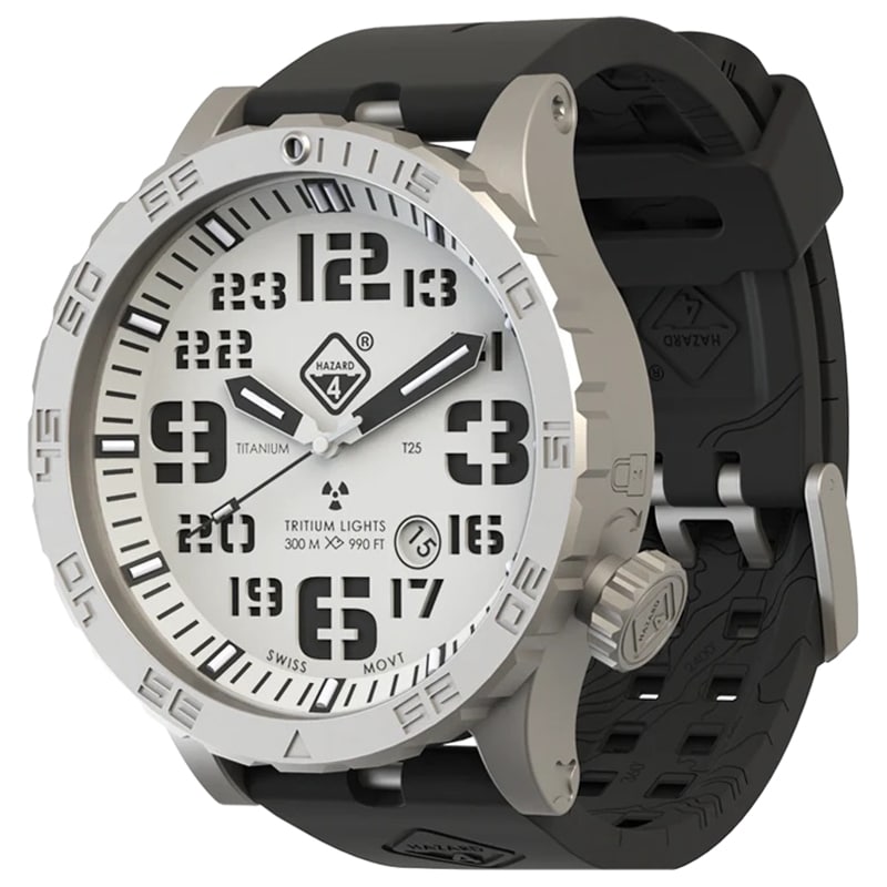 Hazard 4 Heavy Water Diver Snowfield B Watch - Silver