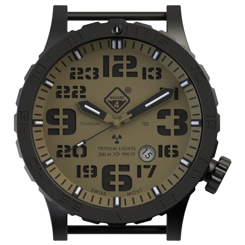 Hazard 4 Heavy Water Diver Arid B Watch - Black