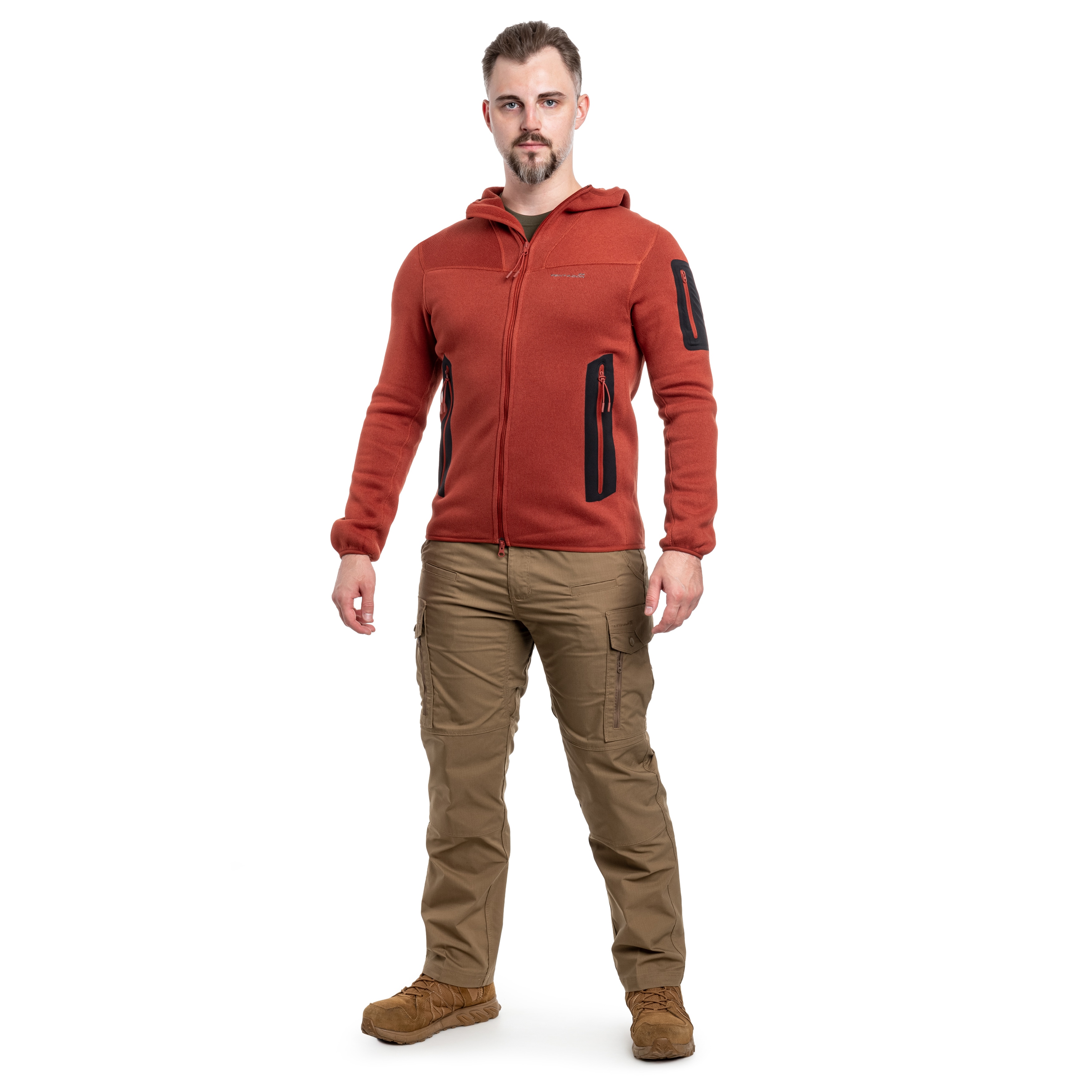 Pentagon Falcon Pro Sweater - Maroon Red