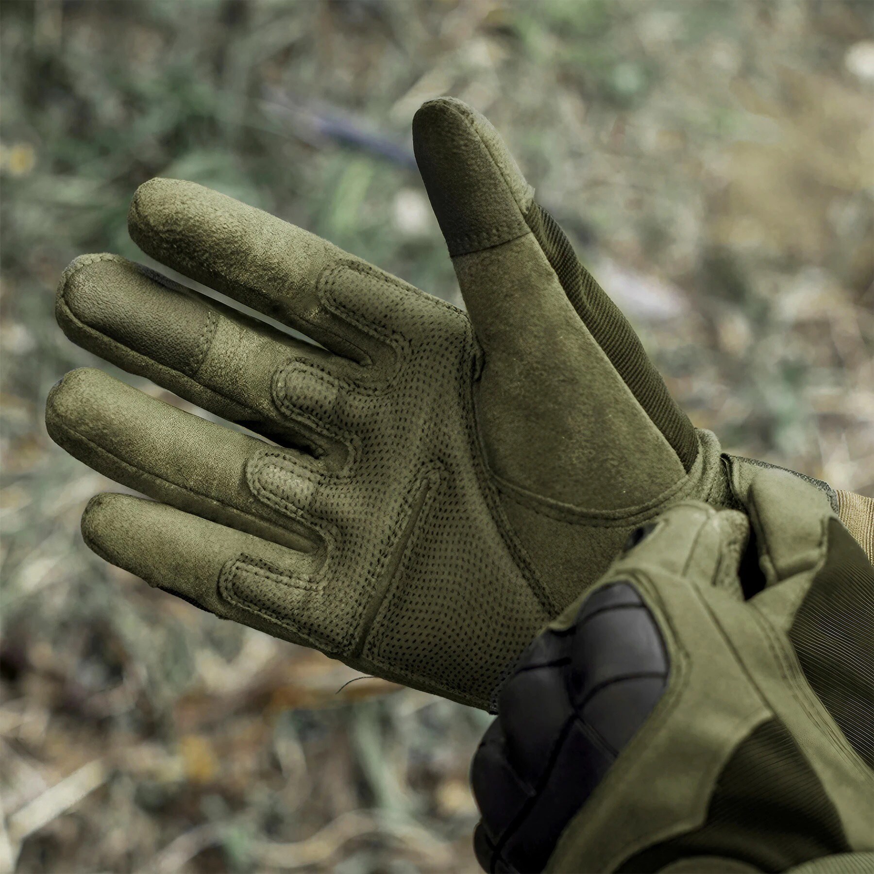 Nils Camp NC1798 Tactical Gloves - Green