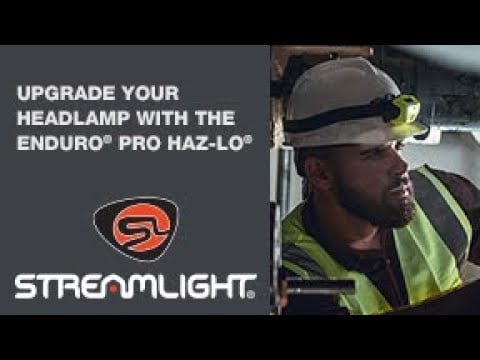 Streamlight Enduro Pro Haz-Lo Head Torch Orange - 160 lumens