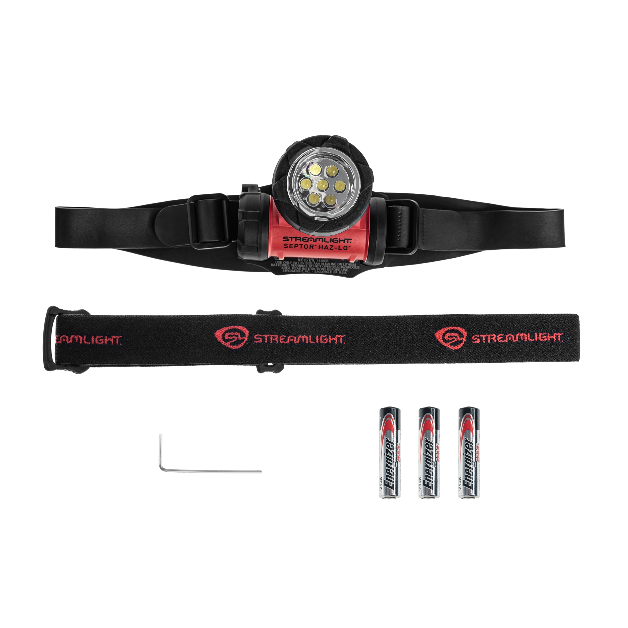 Streamlight Septor HAZ-LO ATEX Orange Headlamp - 270 lumens