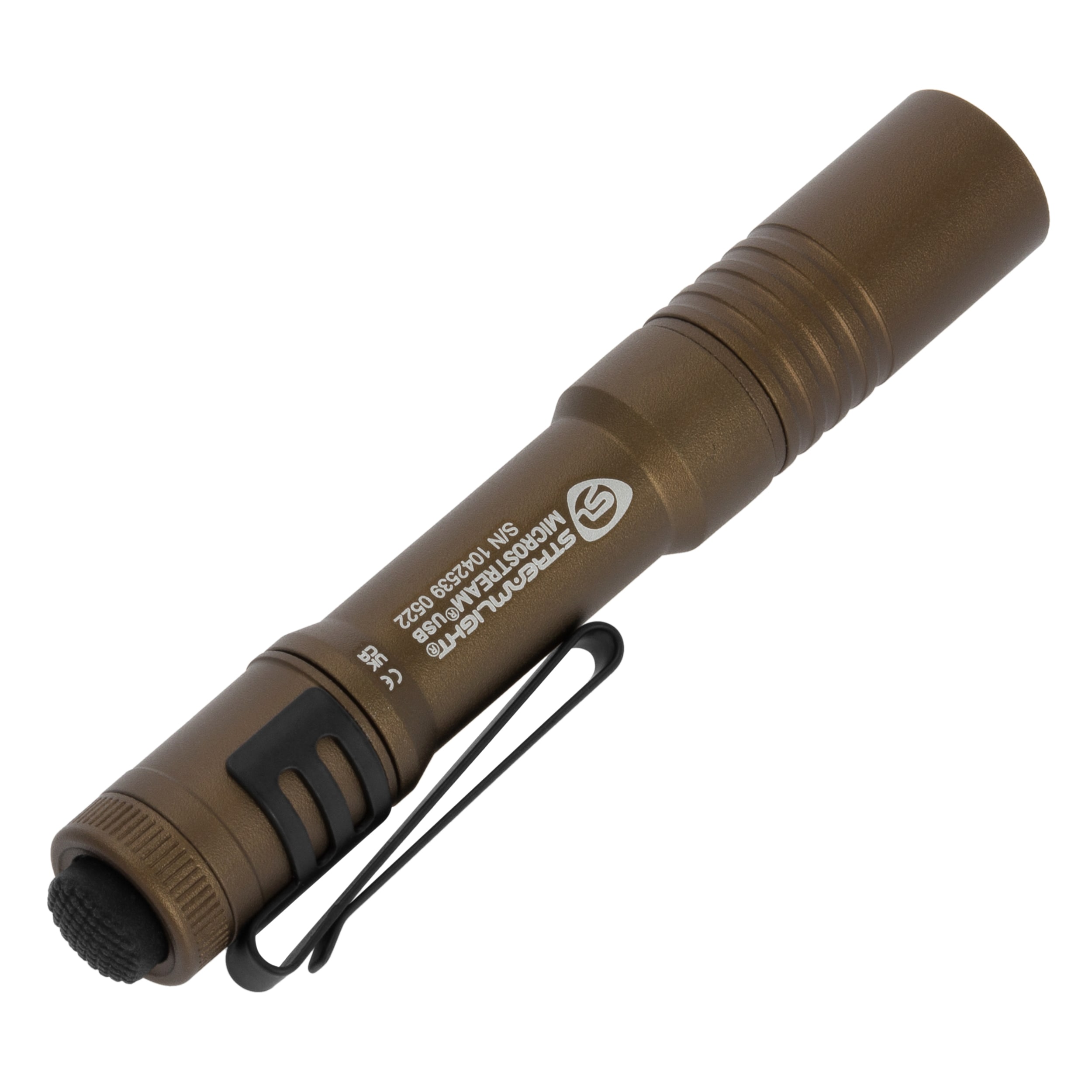 Streamlight MicroStream USB Flashlight Coyote - 250 lumens