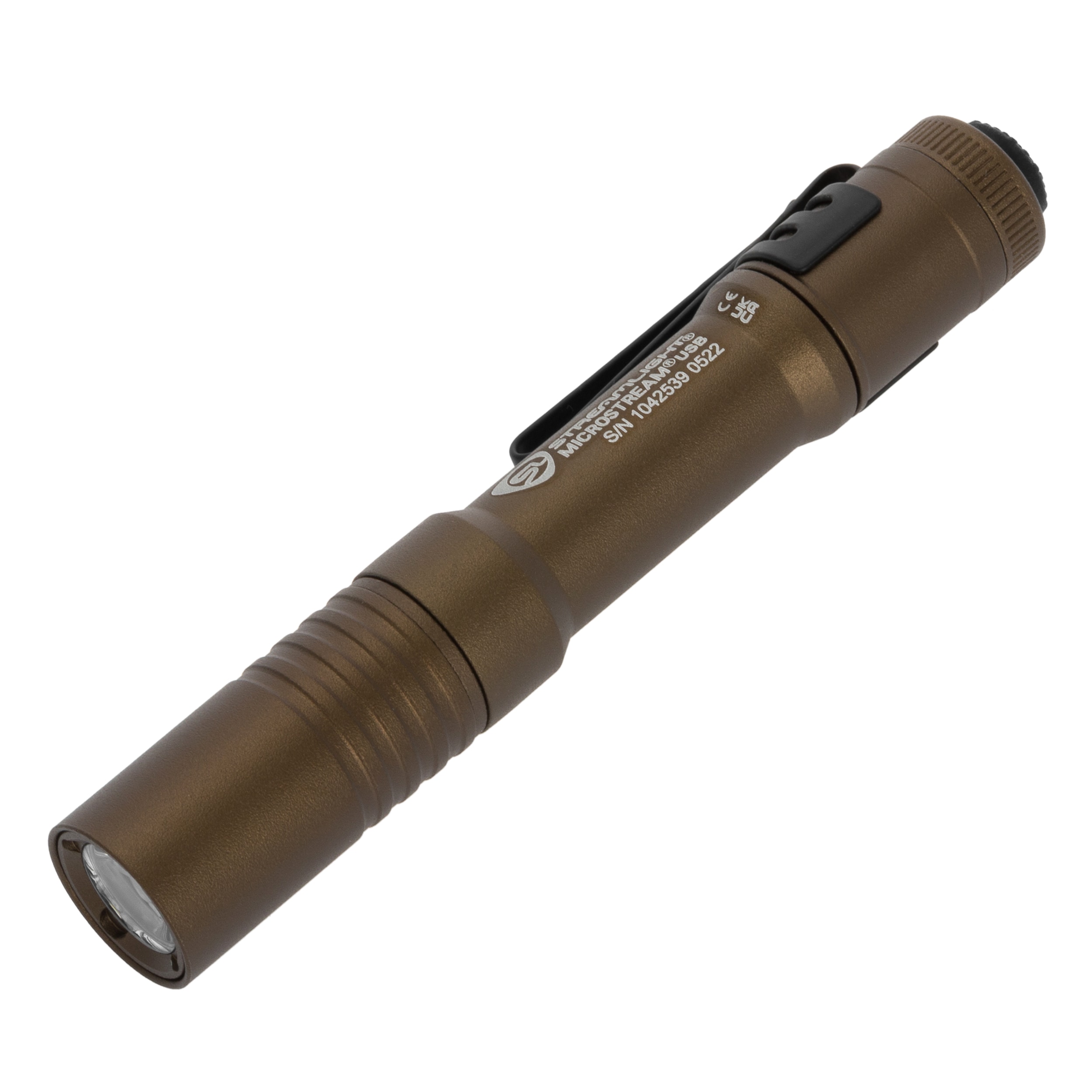 Streamlight MicroStream USB Flashlight Coyote - 250 lumens