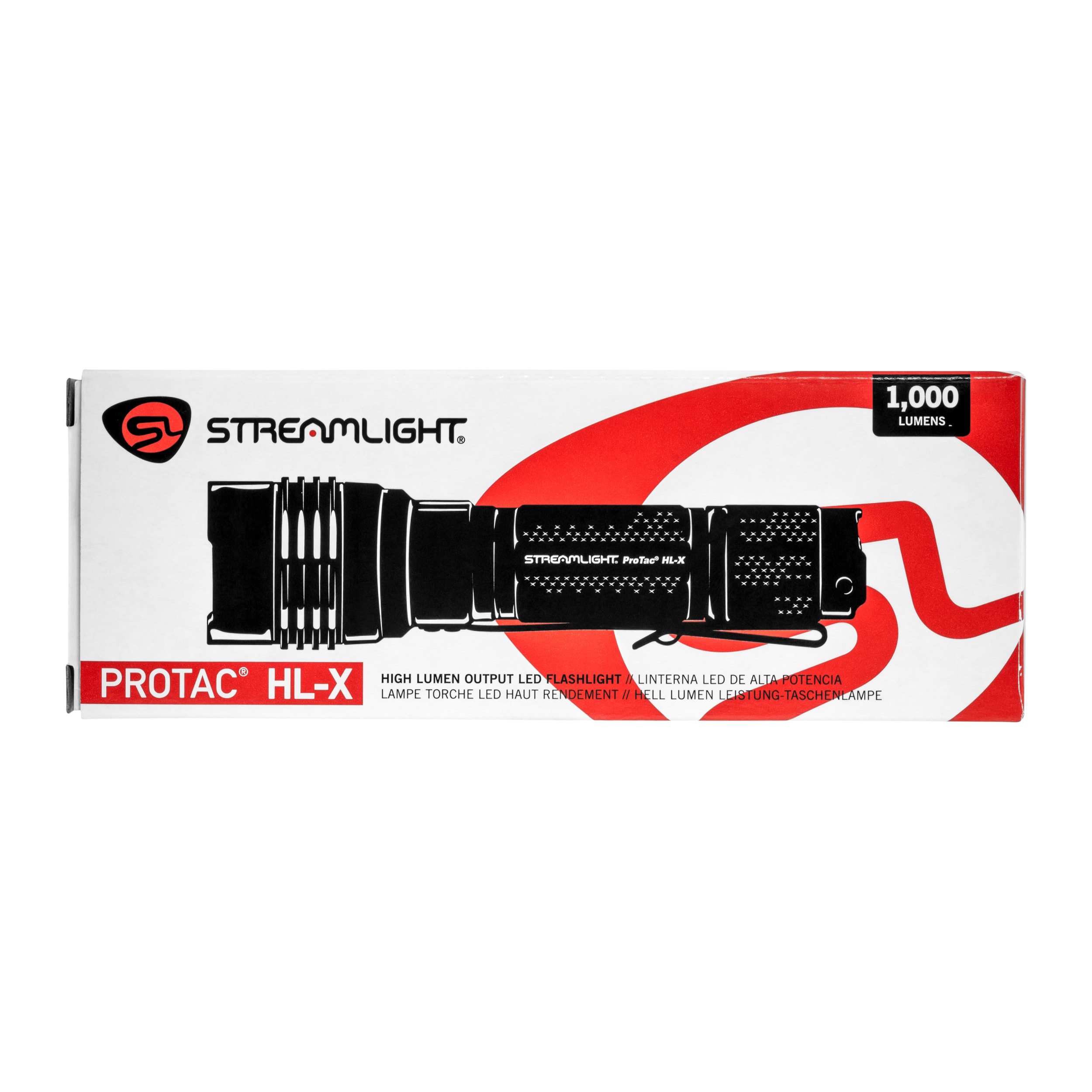 Streamlight ProTac HL-X USB Flashlight Black - 1000 lumens