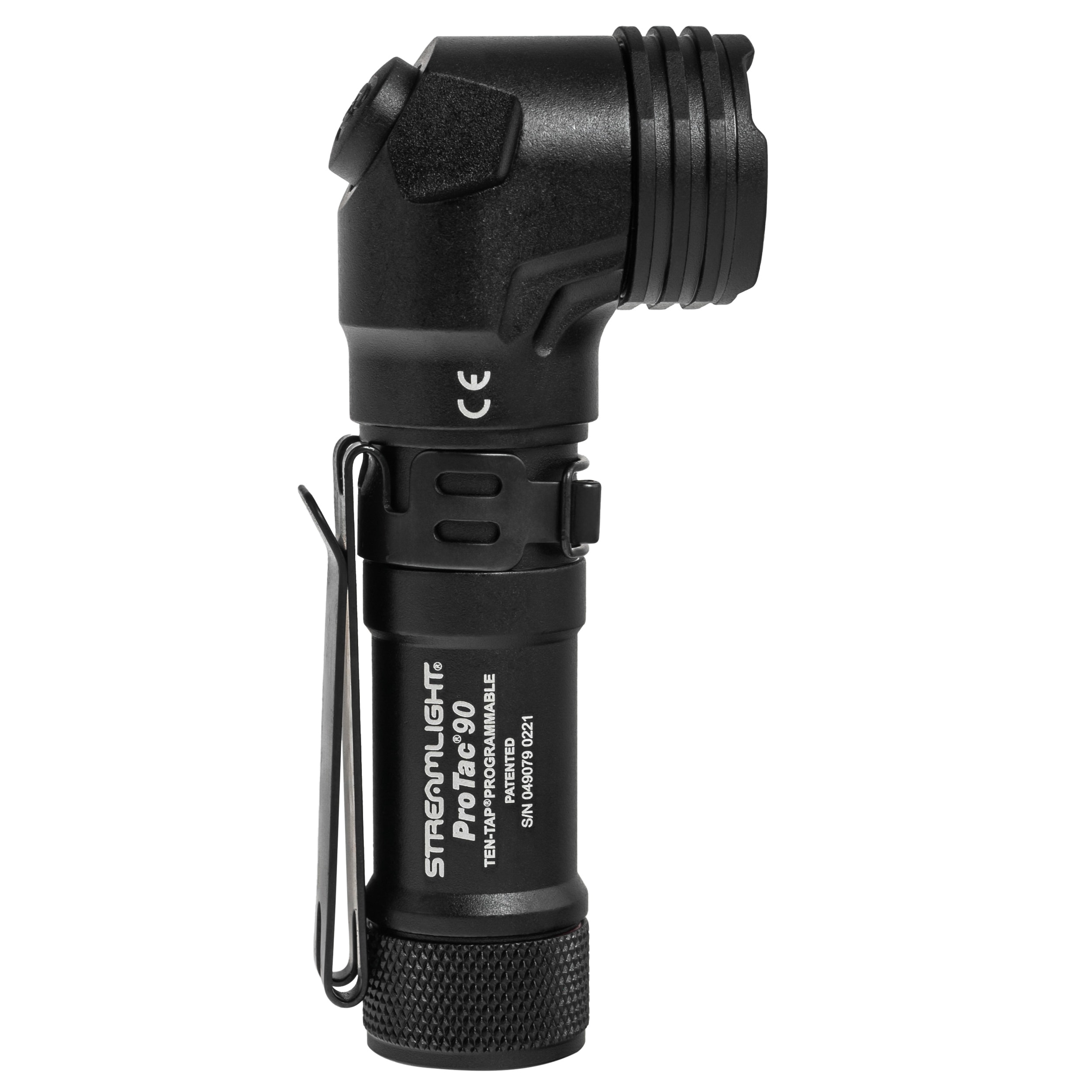 Streamlight ProTac 90 Black Angle Flashlight - 300 lumens