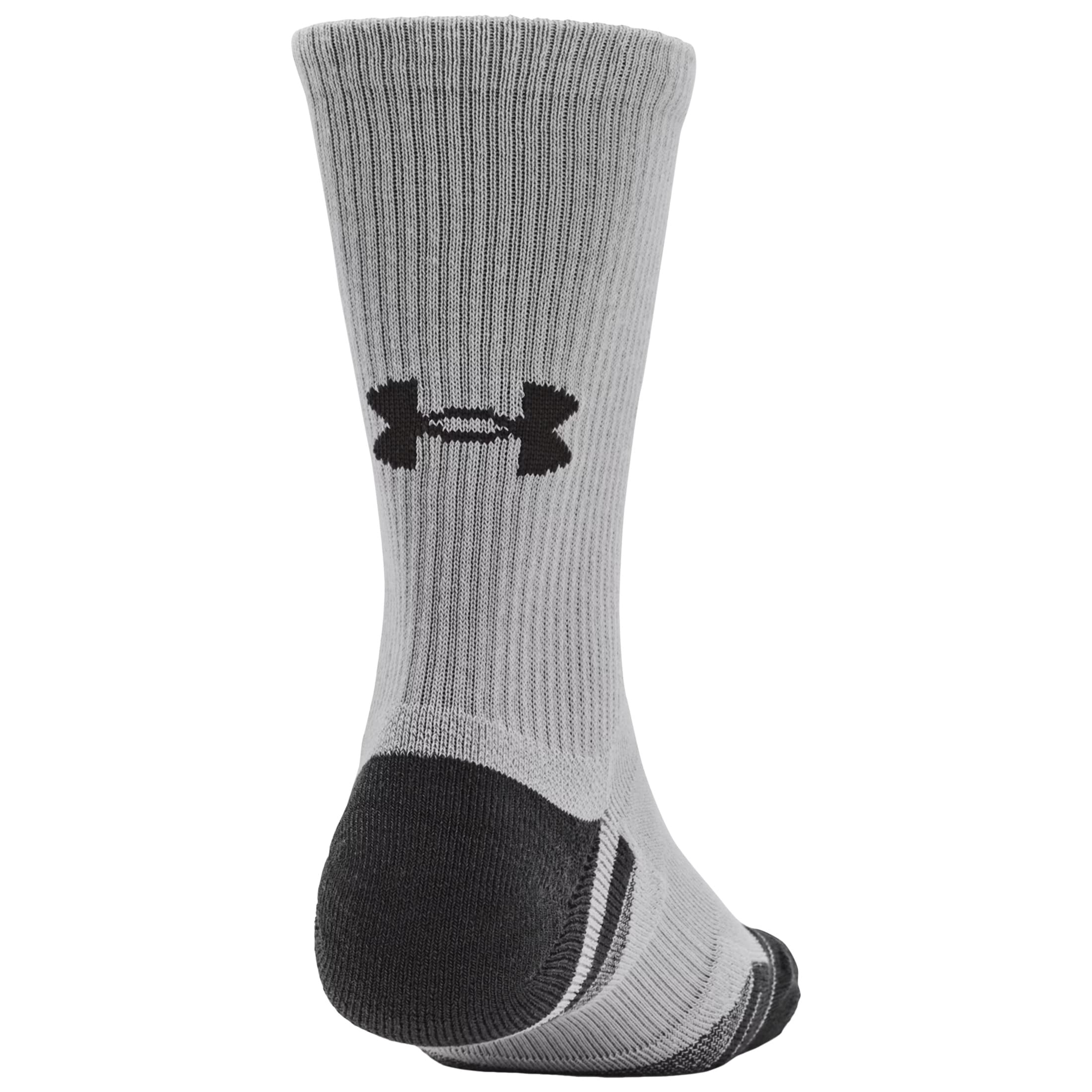 Under Armour Performance Tech City Socks Mod Gray/White - 3 pary