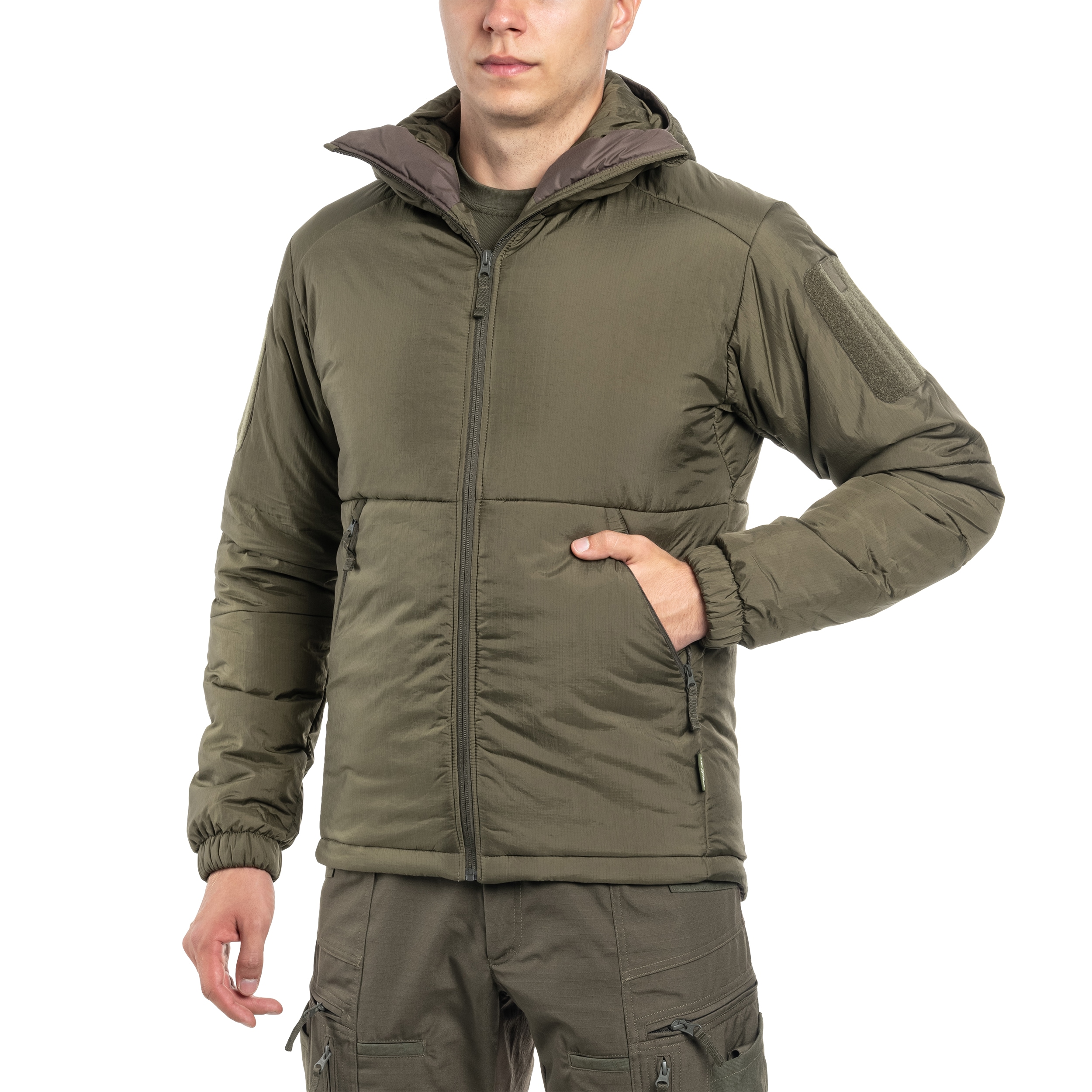 UF PRO Delta Compac Tactical Winter Jacket - Brown Grey