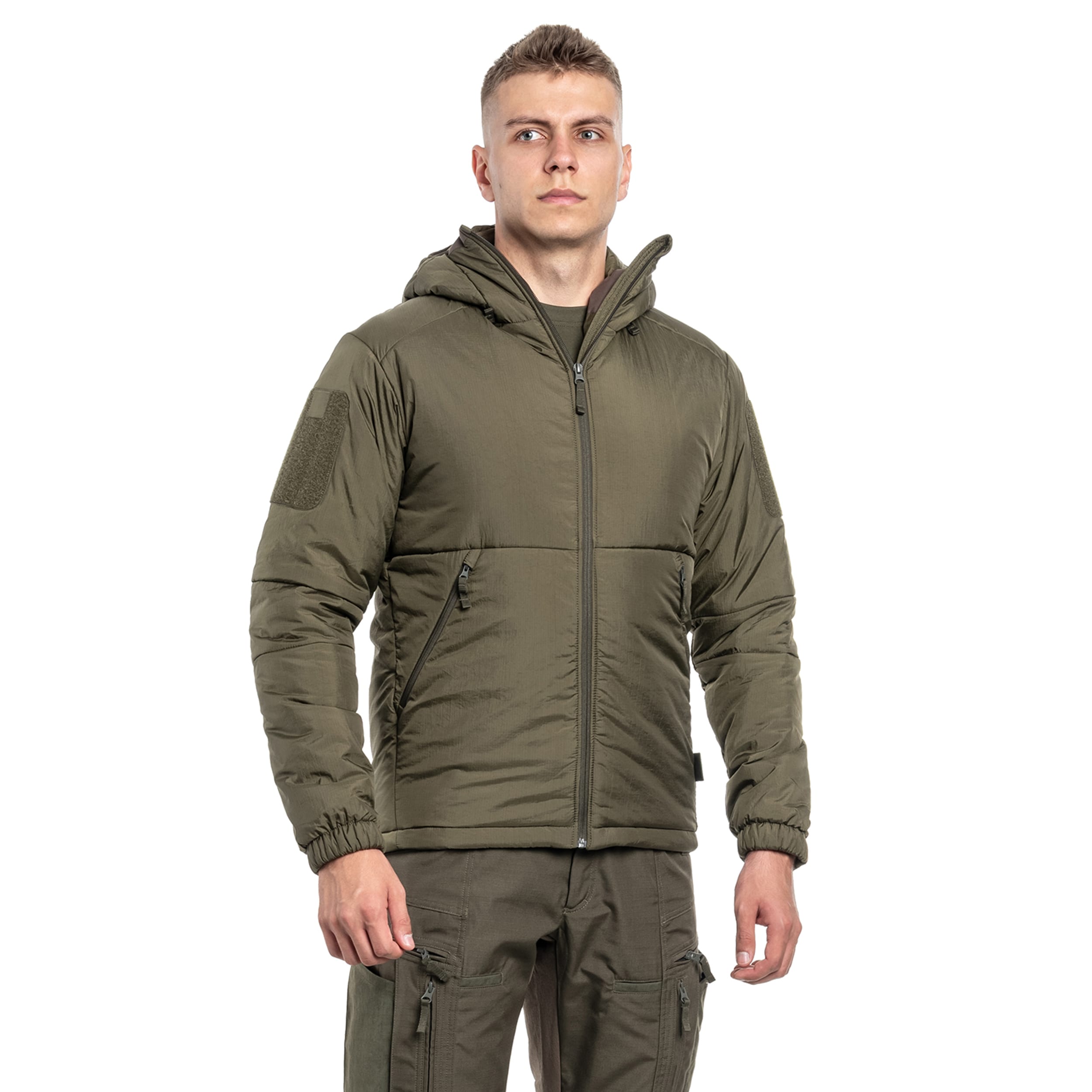 UF PRO Delta Compac Tactical Winter Jacket - Brown Grey