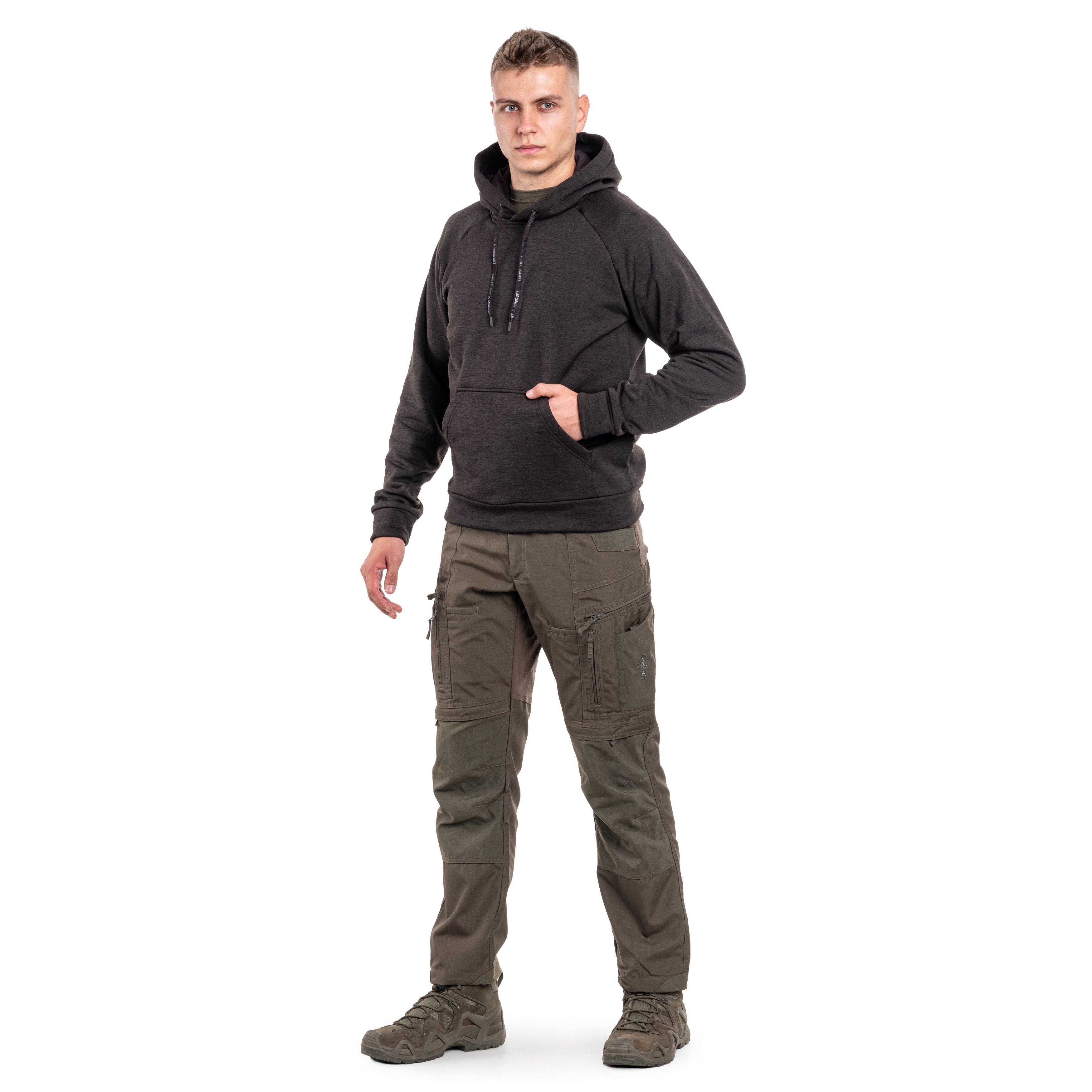 UF PRO Hawk Raider Functional Hoodie - Dark Brown