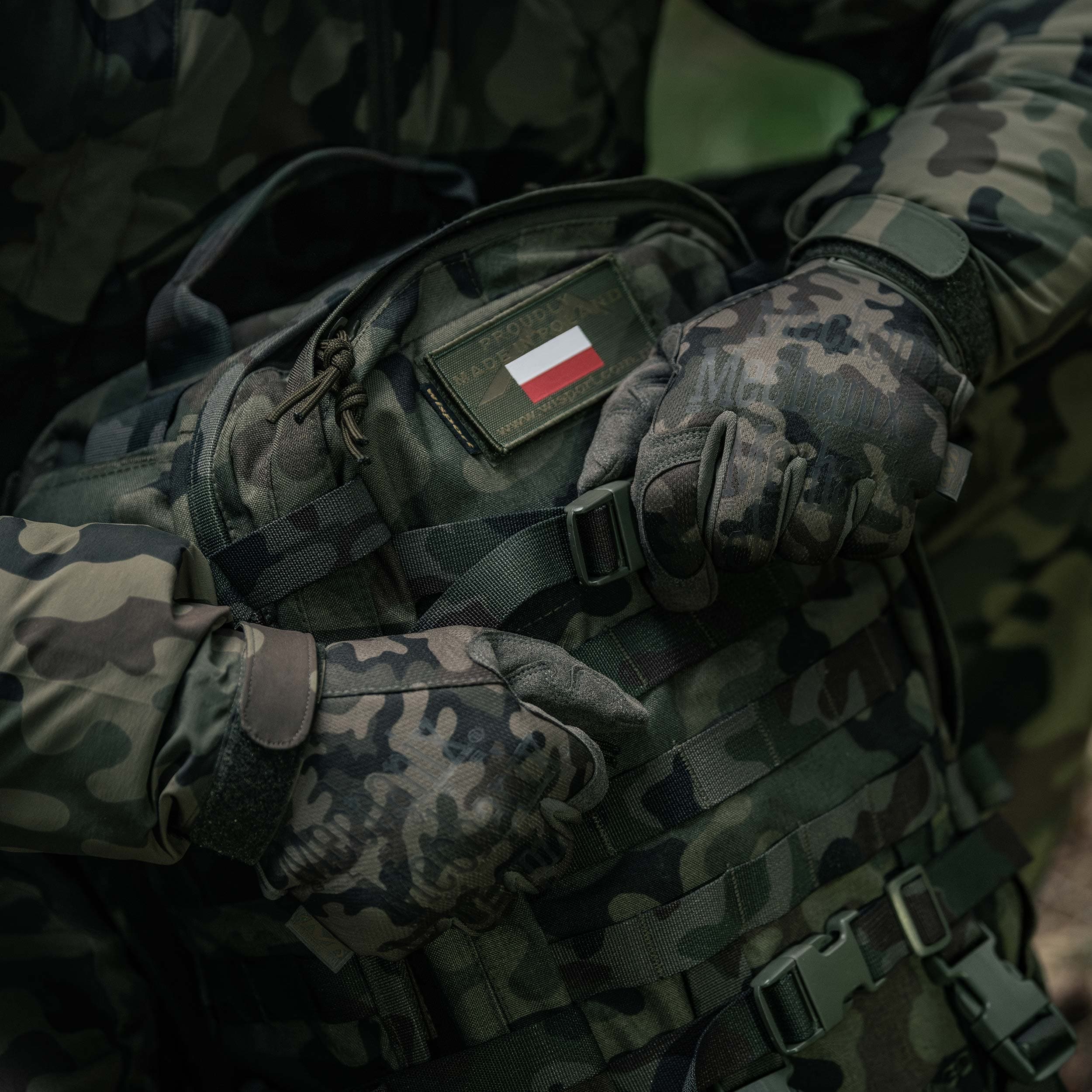 Mechanix Wear Original Tactical Gloves - wz.93 PL Woodland